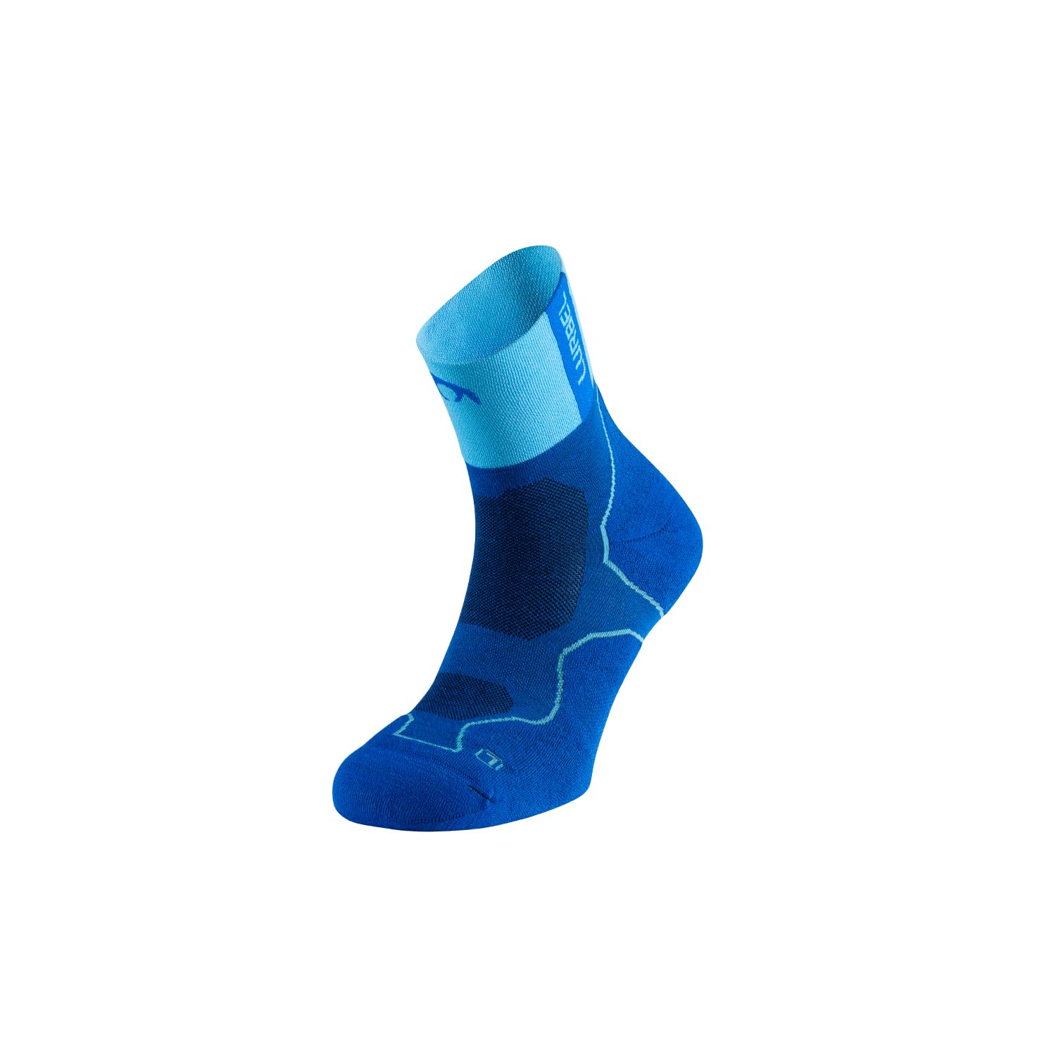 Lurbel Calacetines para trail Desafio Four SS26 - Calcetines unisex, transpirables, antiampollas y antiolor con amortiguación.