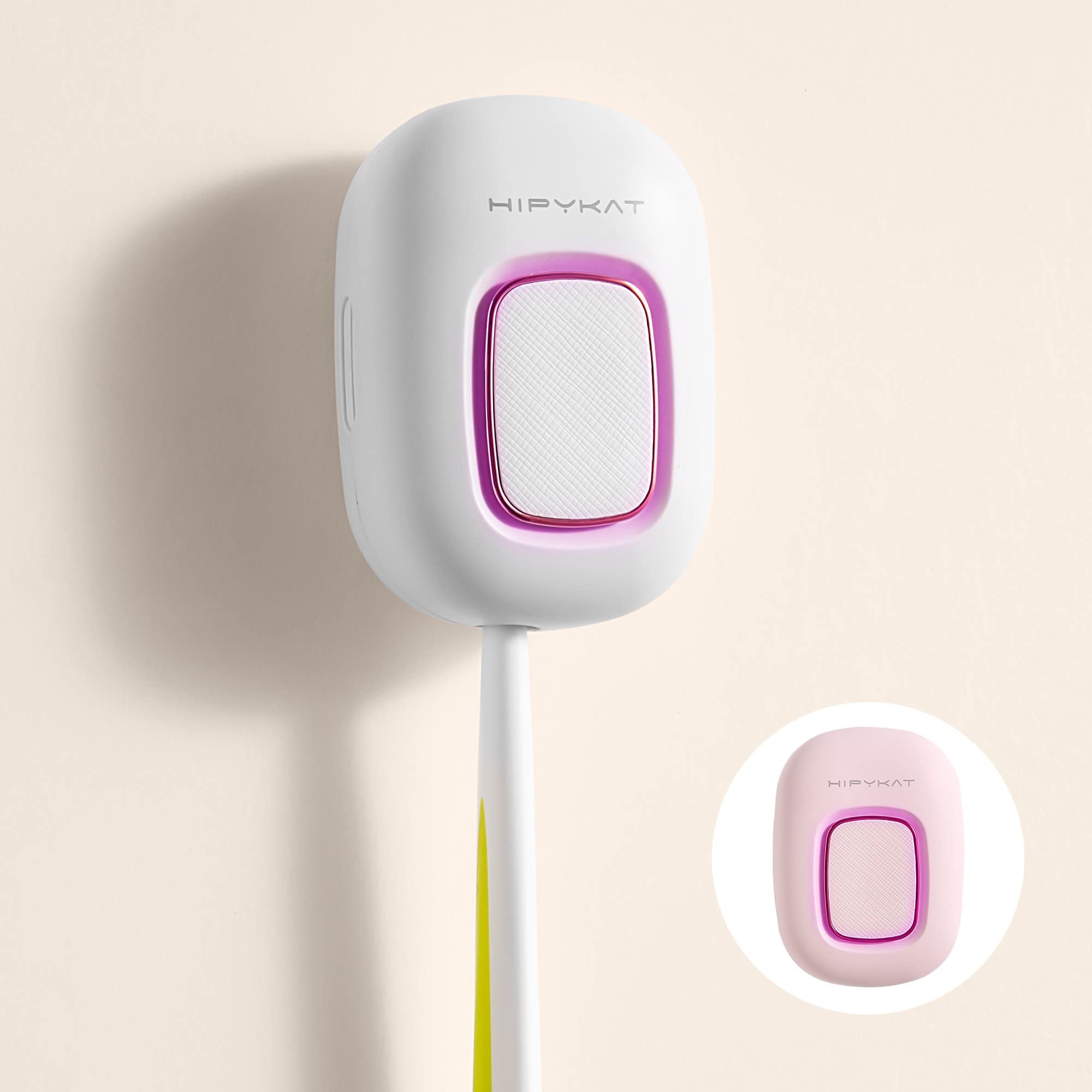 Toothbrush Sanitizeri Case with U V-C Lights, Dryer Heating, Fan Drying - Rechargeable Portable Toothbrush Cover, Magnetic Wall Mount Sterilizeri Box for Home, Travel & Fits All Toothbrushes