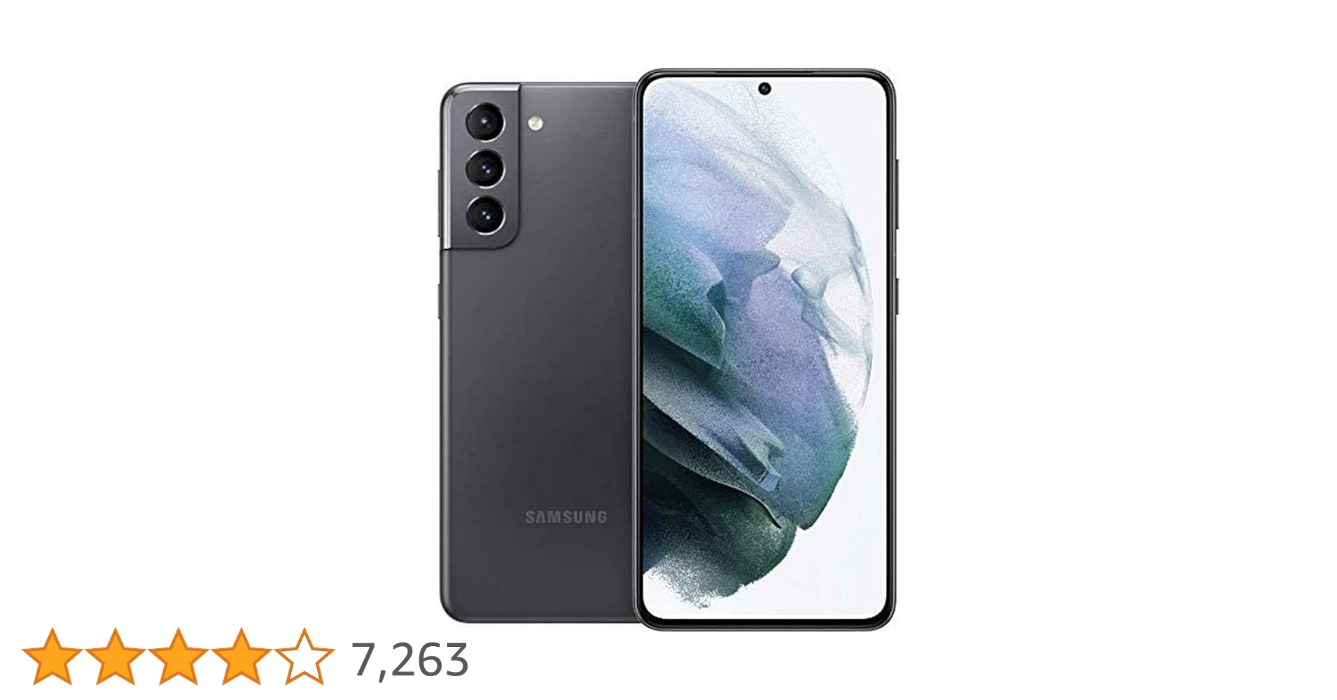 Galaxy S21 5G｜128gb｜SIMフリー SAMSUNG Galaxy S21 (5G) 128GB Unlocked - Phantom Grey (Renewed