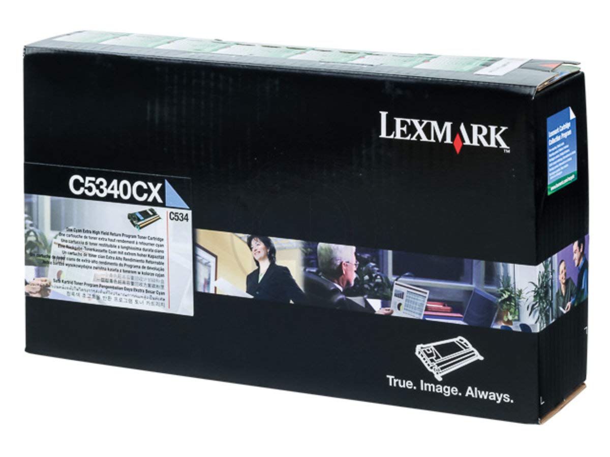 Toner cyan Lexmark C534N imprimez 7000 pages de graphiques nets - 4