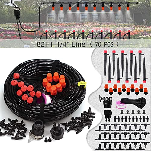 Drip-Irrigation-Kit-MUCIAKIE-82FT-Irrigation-System-Irrigation-trubing-Watering-System-Plant-Watering-Devices-Adjustable-Nozzle-Emitters-Sprinkler-Barbed-Fittings