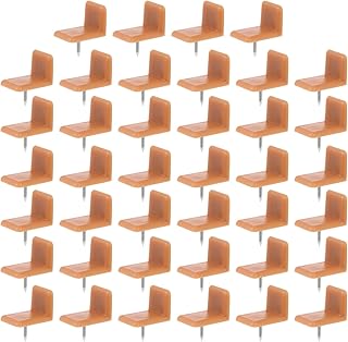 Sticky Tack 40 Pieces Tack-in Drawer s Drawer for Repairing Dressers, Plastic Drawer s and Slides Drawer Stoppers for Dresser Drawer Slides
