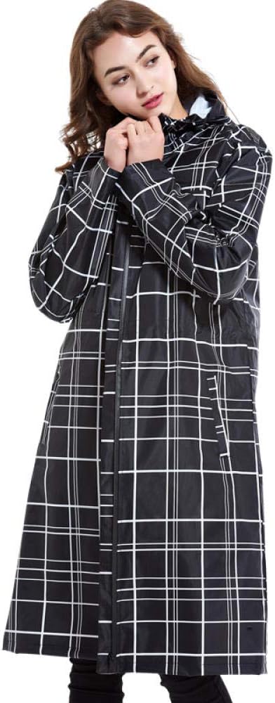 Rain Poncho for Adults Waterproof Raincoat Yuding Man/Women Raincoat Outdoors Unisex Long Chubasquero Mujer Rain Poncho Women s Rain Coat With Water-resistent Zipper
