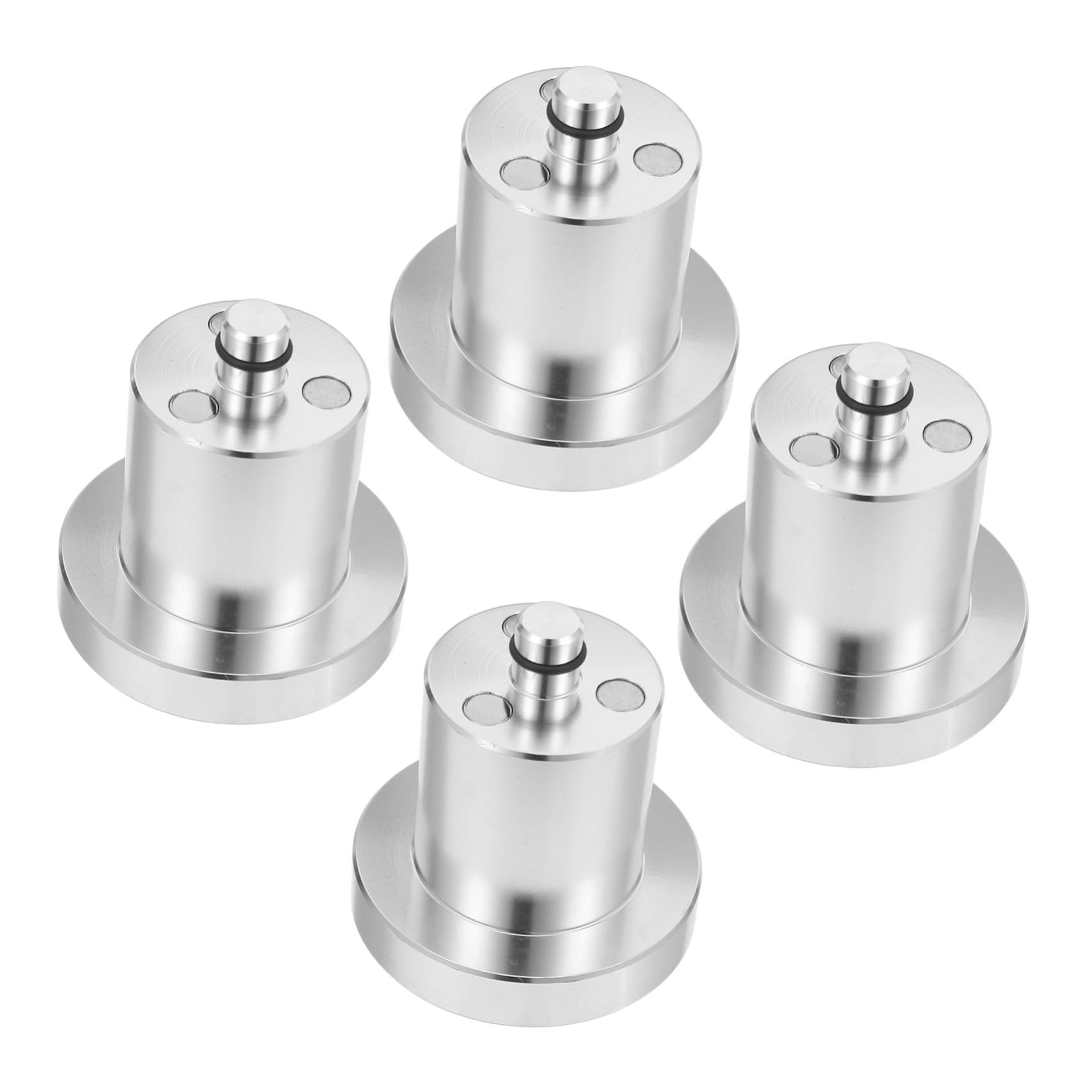 Alipis 4stücke Wagenheberauflage aus Aluminium Hebepunktadapter für Hydraulikwagenheber Rutschfeste Auflagen für Wagenheber Hebebühnenauflage für Kfz-werkzeuge Hebebühnenauflagen für Fahr