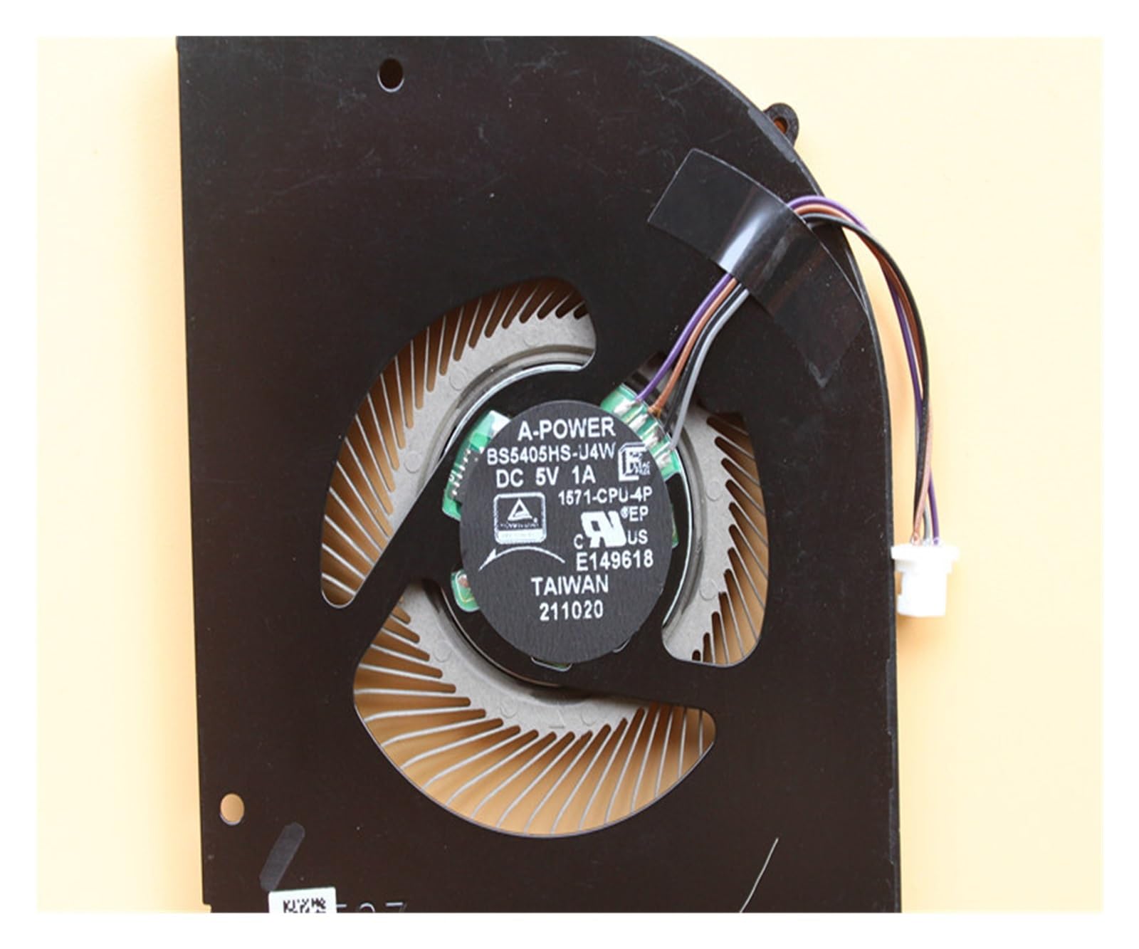 Compatible con MSI, Creator Z16 MS-1571 1571 BS5405HS-U4W BS4505HS-U5C Ventilador De Refrigeración De CPU Radiador Disipador De Calor(GPU Fan)
