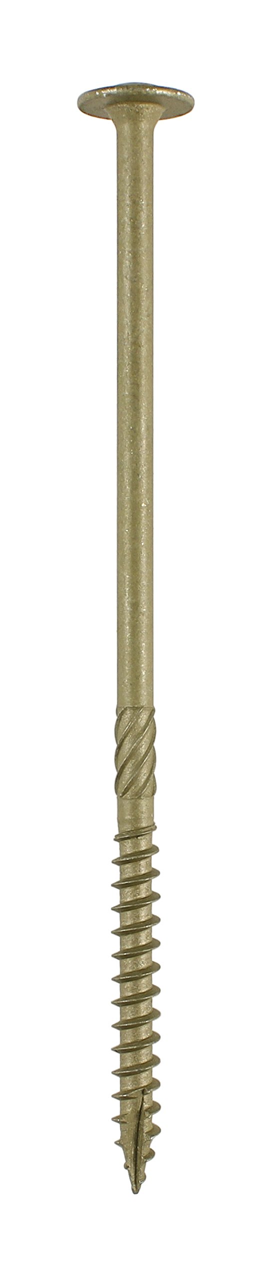 B&Q -  Wafer Head Exterior Green Timber Screws 8.0 X 225 (50Pcs)