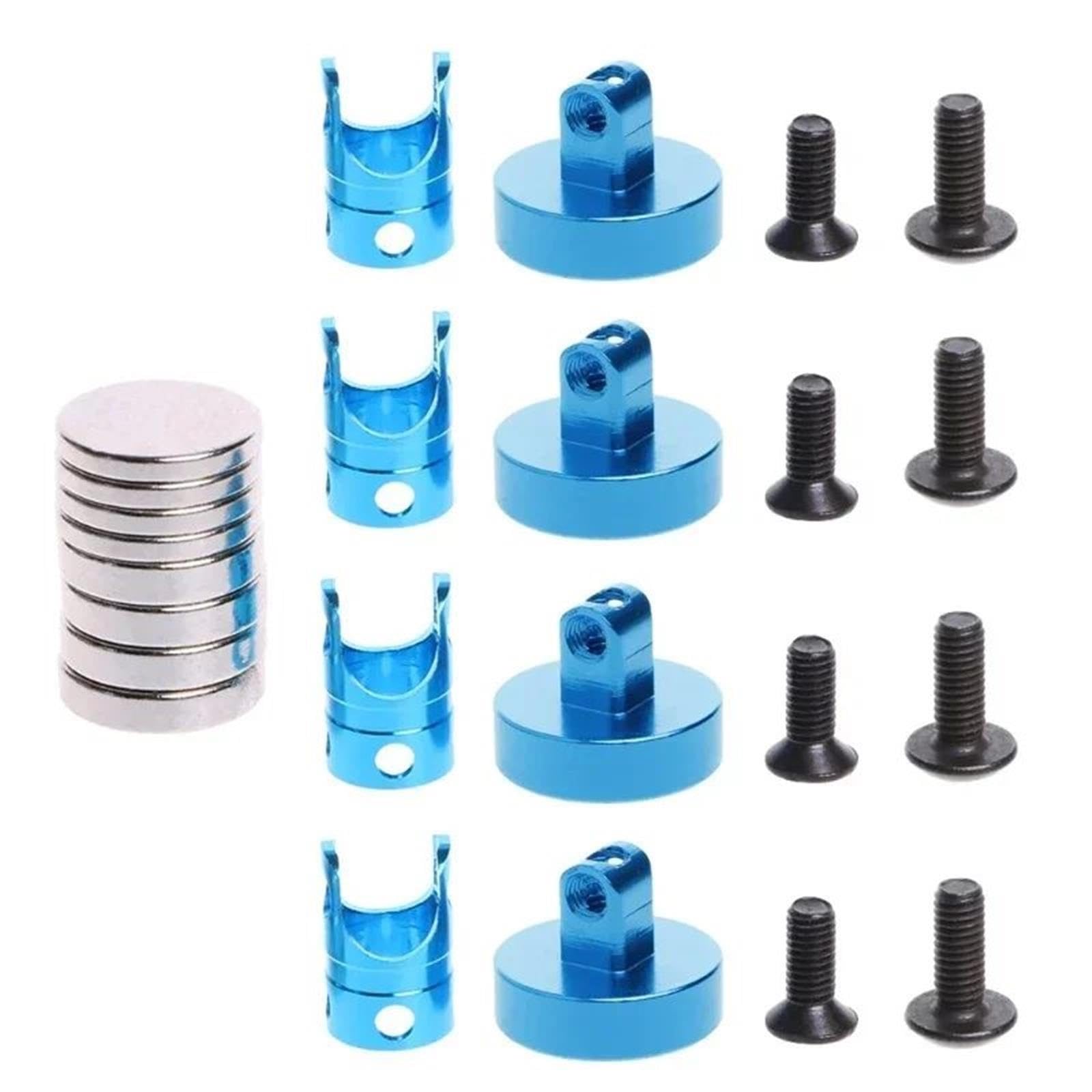 4Uds Soporte Poste Cuerpo para Trxs para HSP 1/10 RC Drift Pieza Reparación