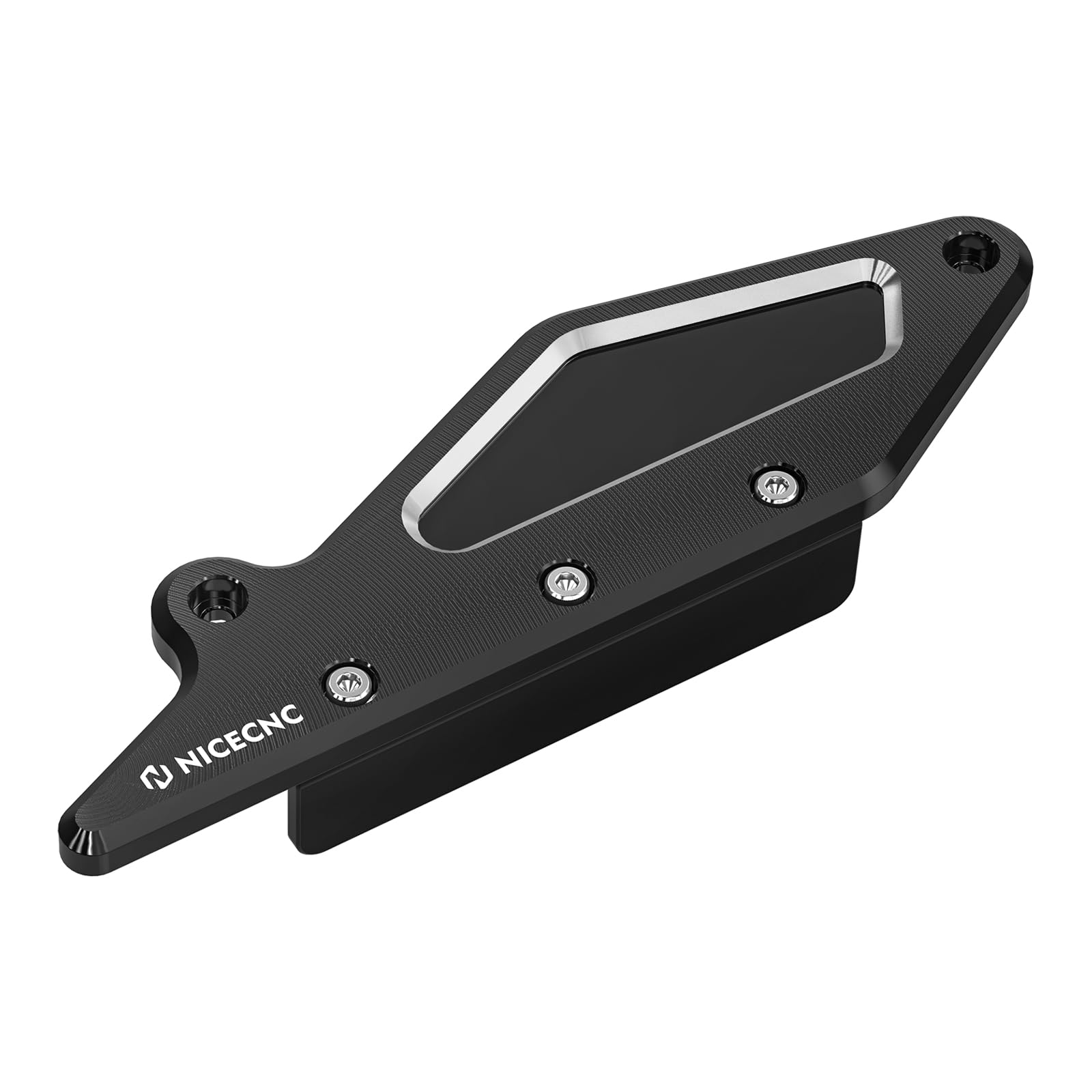 NICECNC Motorrad-Schwingenschutz, Compatible with Harley-Davidson Sportster S RH1250S 2021–2024, Siehe Passform, Schwarz