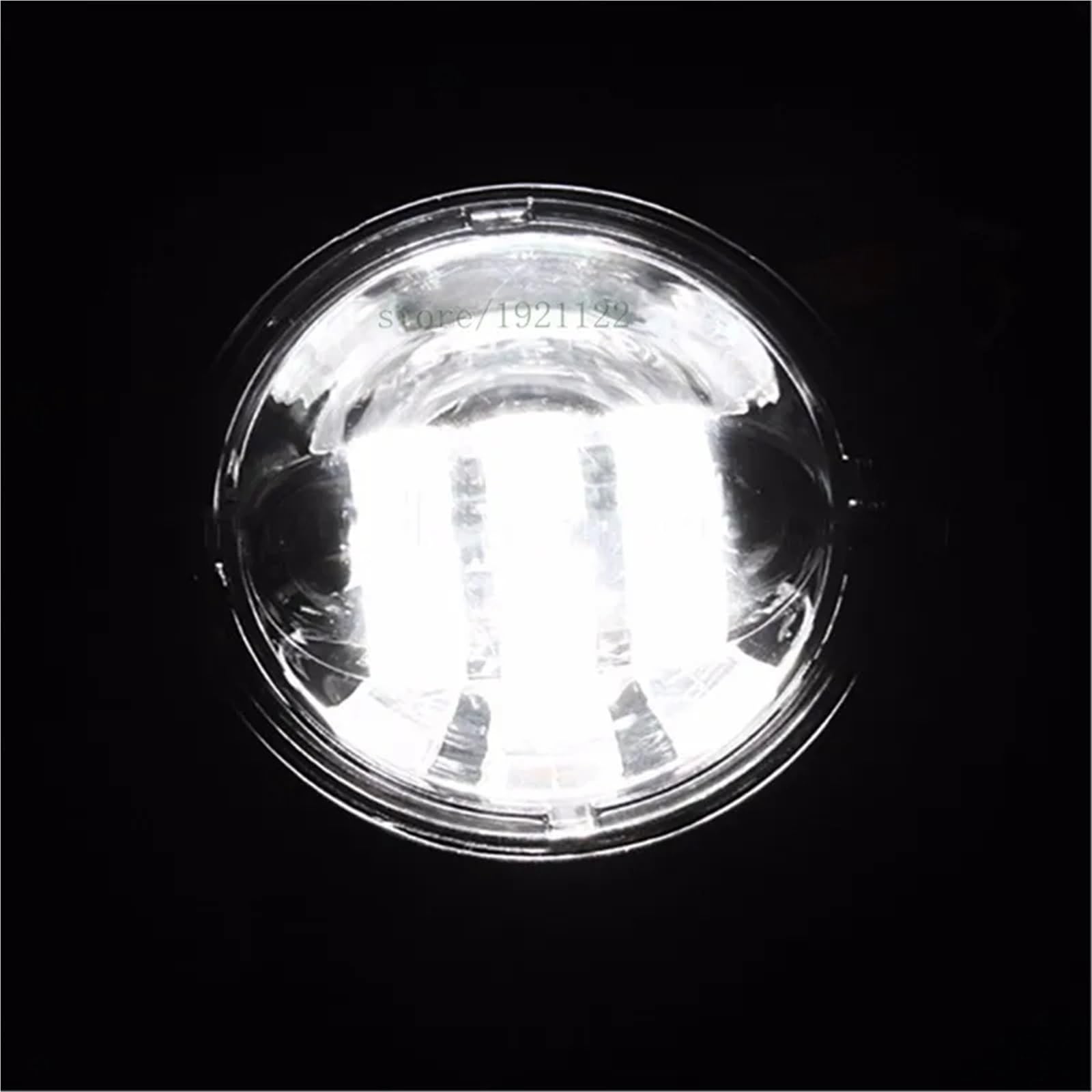 Feux Avant Moto Feux Antibrouillard pour Moto 4.5 Pouces Feux Croisement À LED 4-1/2 Pouces Feux Travail Et Conduite 4.5 Pouces pour Moteur Phare Avant Moto(Noir)