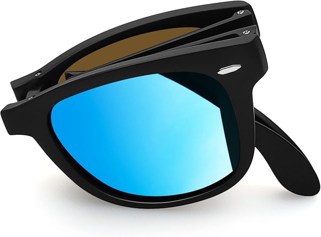 Joopin Square Polarised Sunglasses for Men Women UV Protection Unisex Retro Sunglasses Man for Driving Hiking Fishing Sports