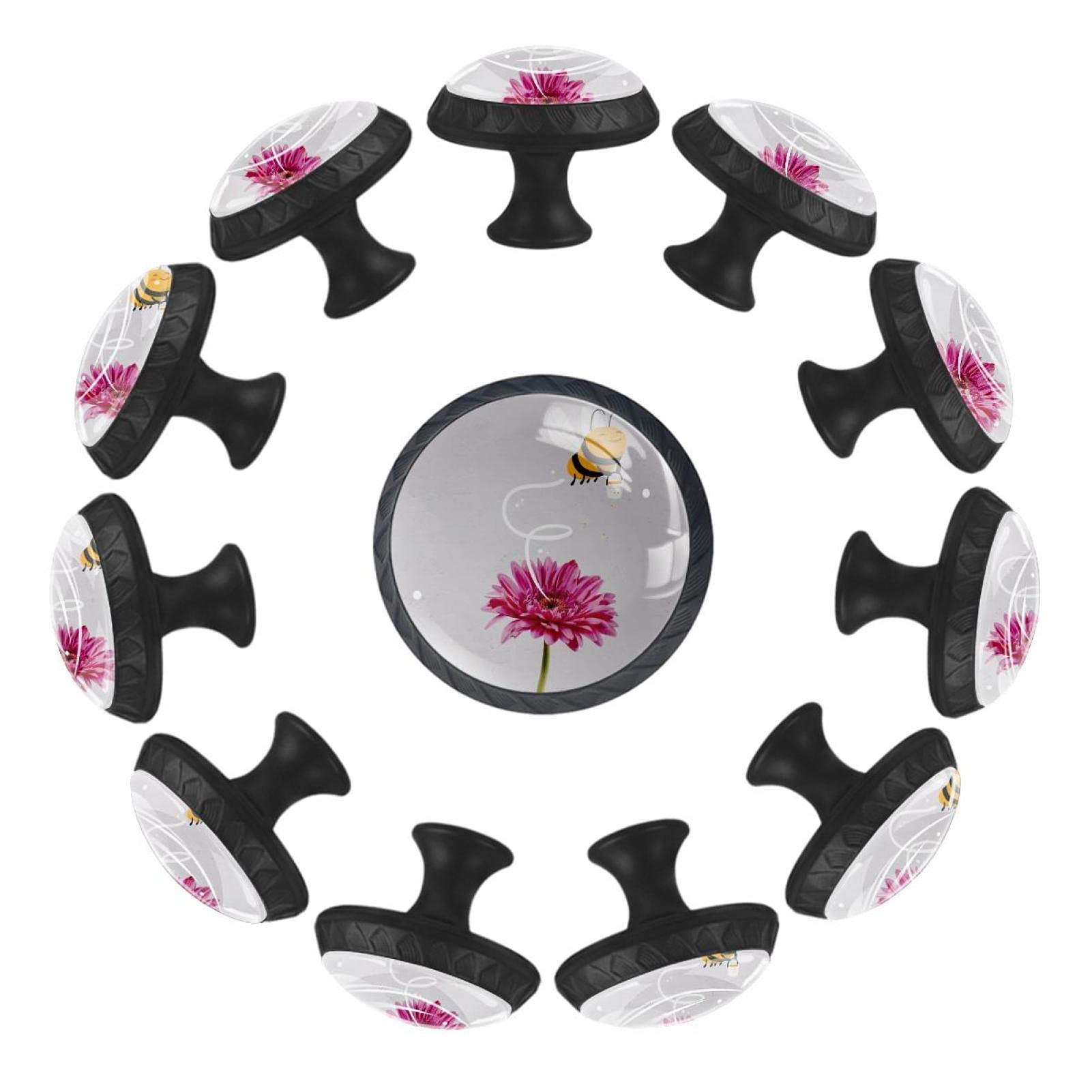 Boutons de tiroir abeille pour chambre d'enfant et crèche