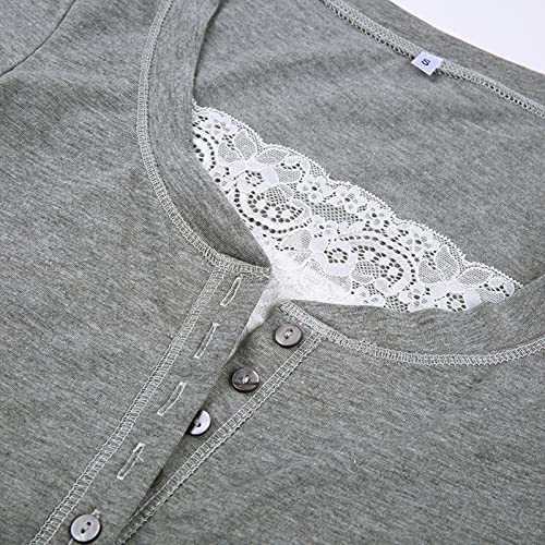 Image of Fairy Grunge Shirts for Women Y2K Tops Long Sleeve Lace Patchwork Tees Teen Girls Vintage Slim Blouse Fall Clothes