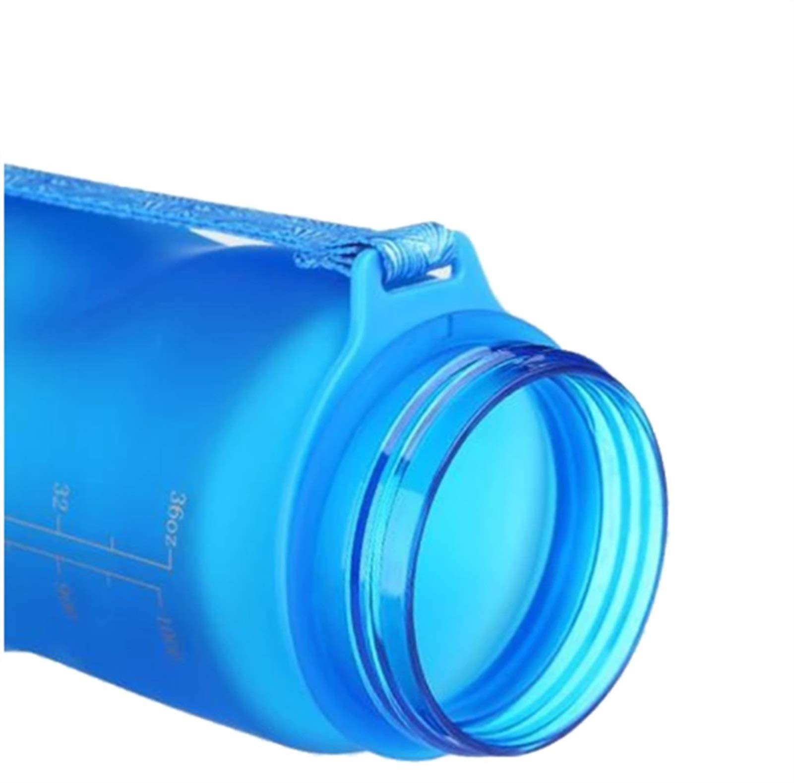 MRKU Borracce Sportive da 1000 ml, Bicchieri di plastica, ecologiche, Senza BPA, per Arrampicata, Escursionismo e Ciclismo.