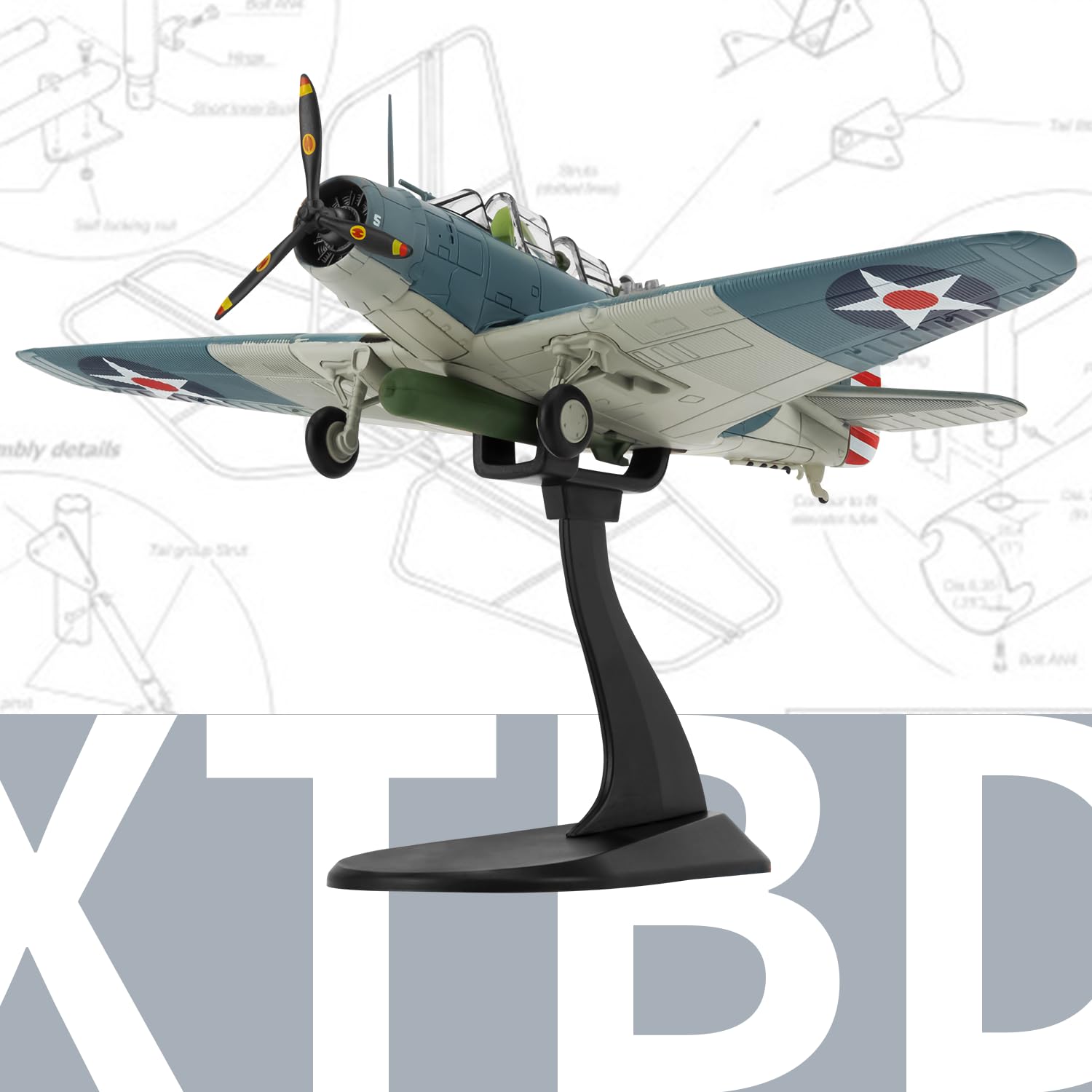 Amazon | Lose Fun Park 1:72 ミリタリーモデル飛行機TBD-1 Devastator