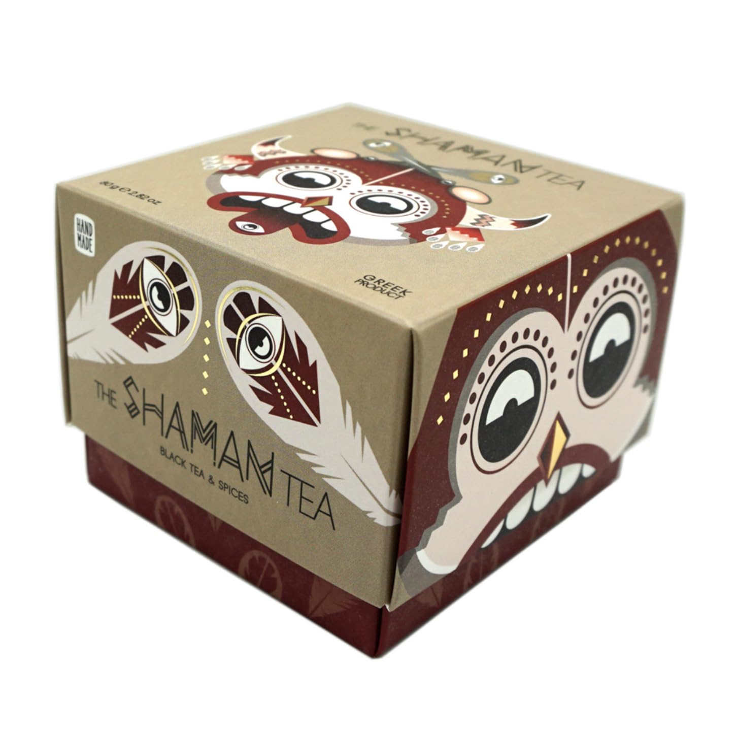 Sparoza - The Shaman Tea: Spiced Black Chai Tea Blend - Loose-Leaf, Handcrafted (80g)