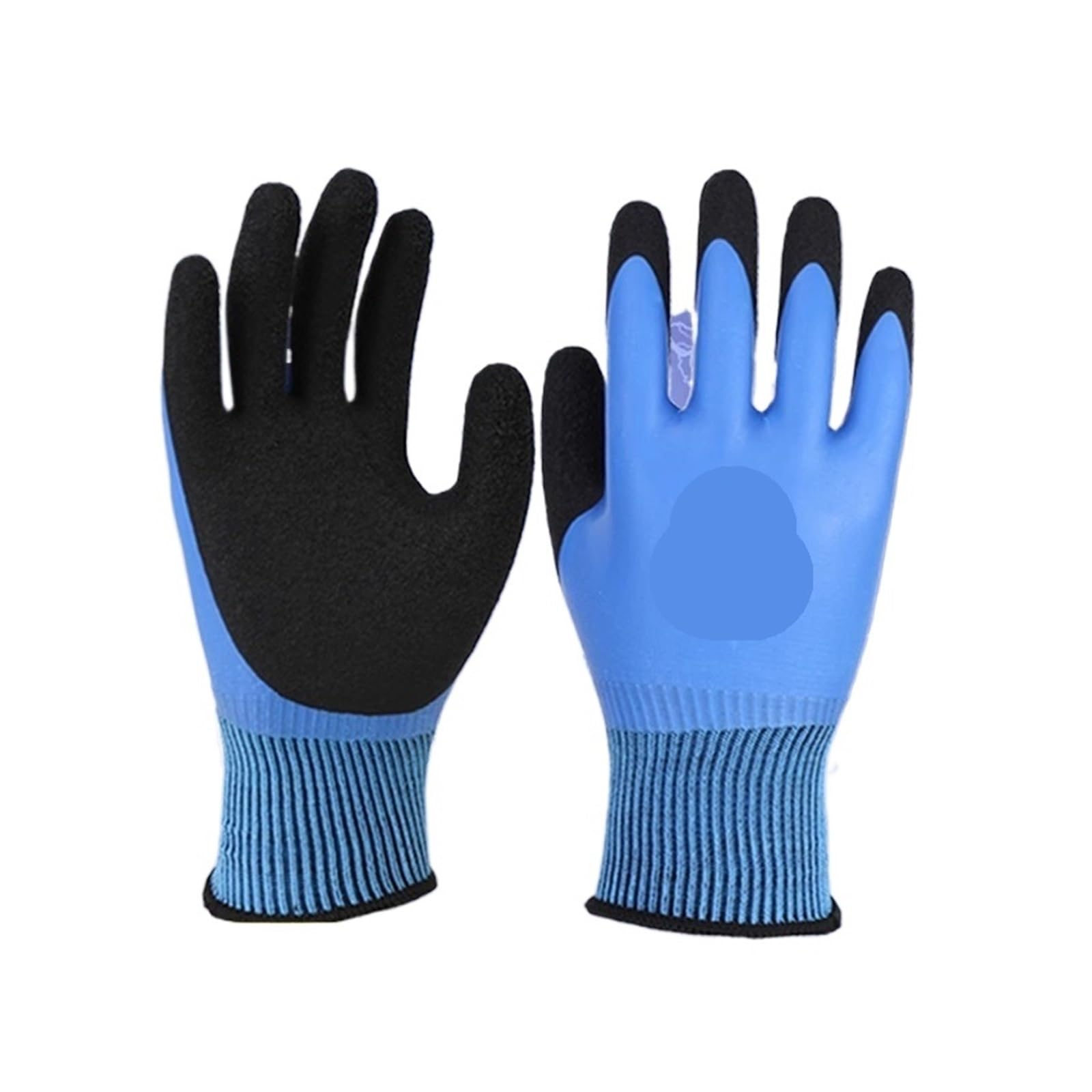 Équipement de protection travailleur d'élasticité élevée d'écran tactile gants isolants d'électricien bleu
