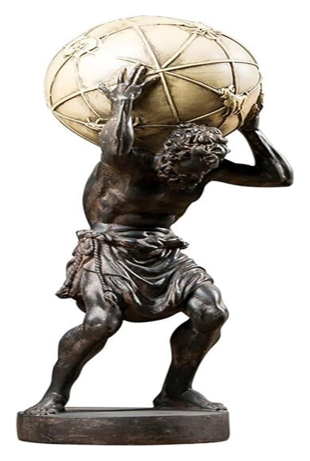 Statua Świata Prezenty na parapetówkę, dekoracje do szafki na wino, figurka z żywicy do domu i biura Unikalna dekoracja