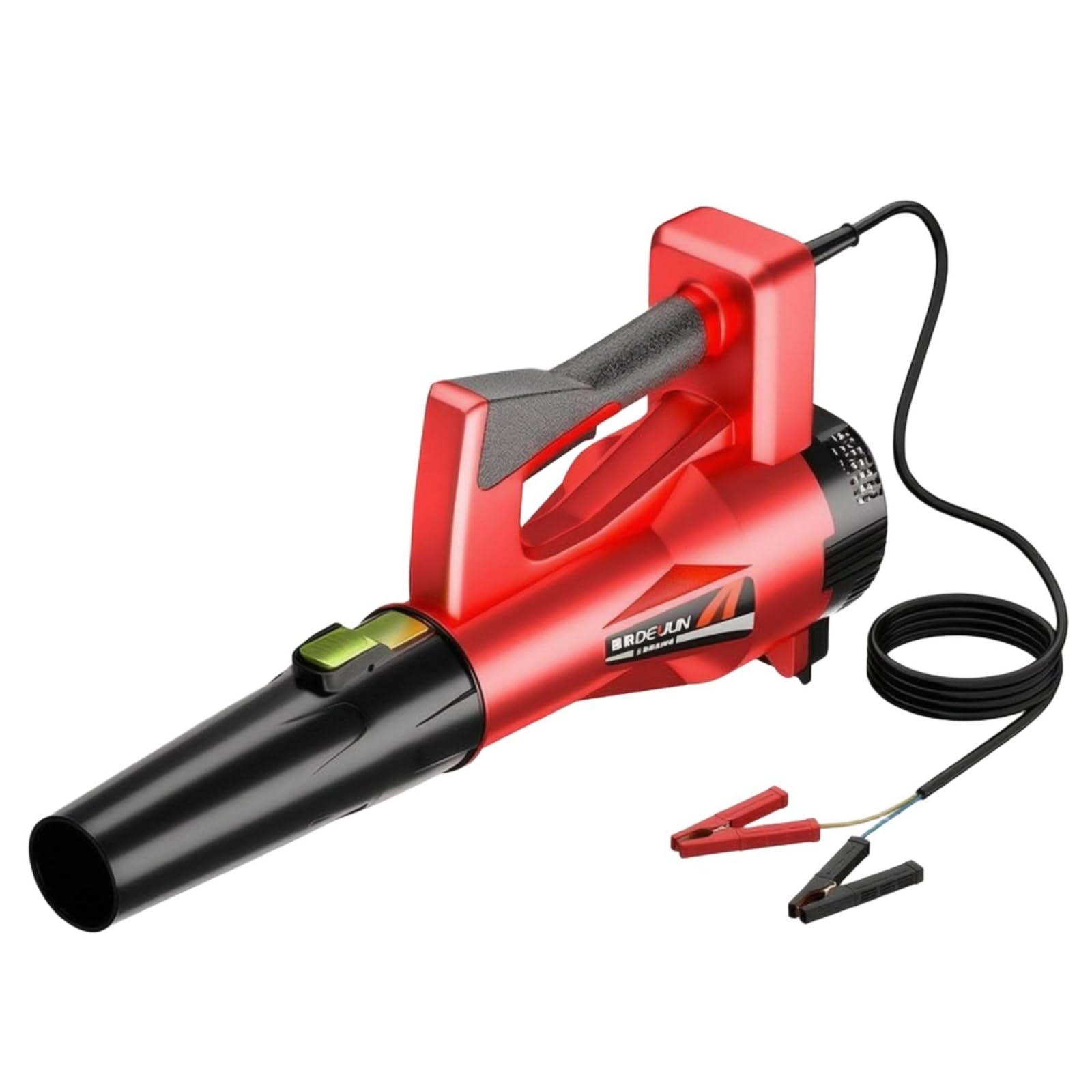 Soffiatore Elettrico a 24V Potente Pistola di Soffiaggio con Ugello Efficiente Ugello Flusso D' Pneumatica per Meccanici, Agricoltori, Modello 3000W Con Cavo Da 3 Metri