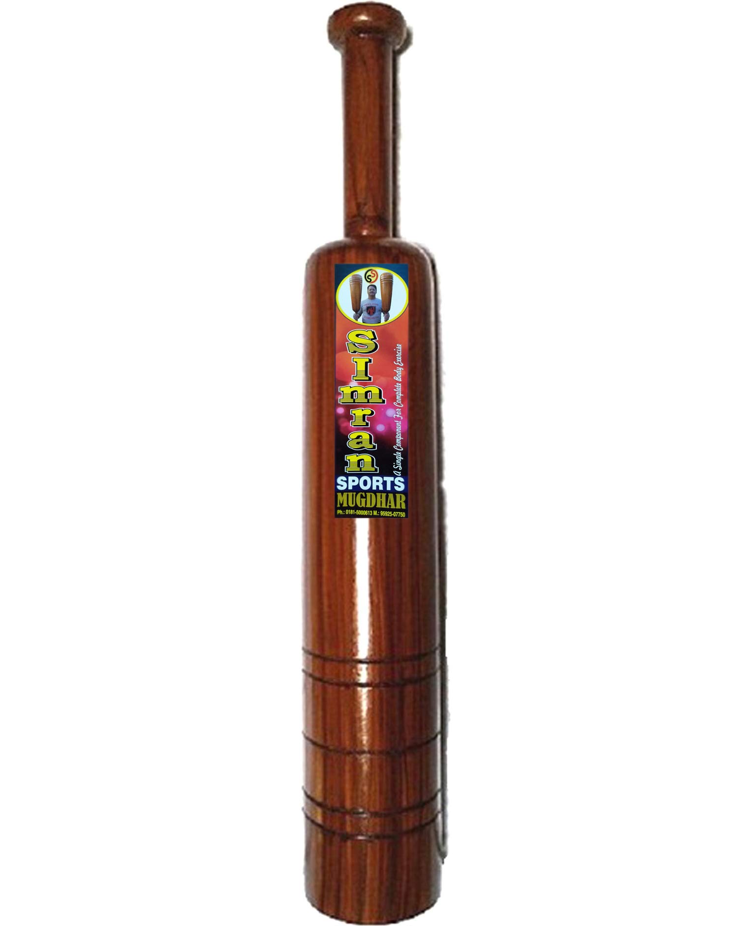 SIMRAN SPORTS Wooden Indian Clubs/Mugdar/Meel/Clubbell/Karla Kattai Weight 6KG (B07NBRQRK4) Amazon Price History, Amazon Price Tracker