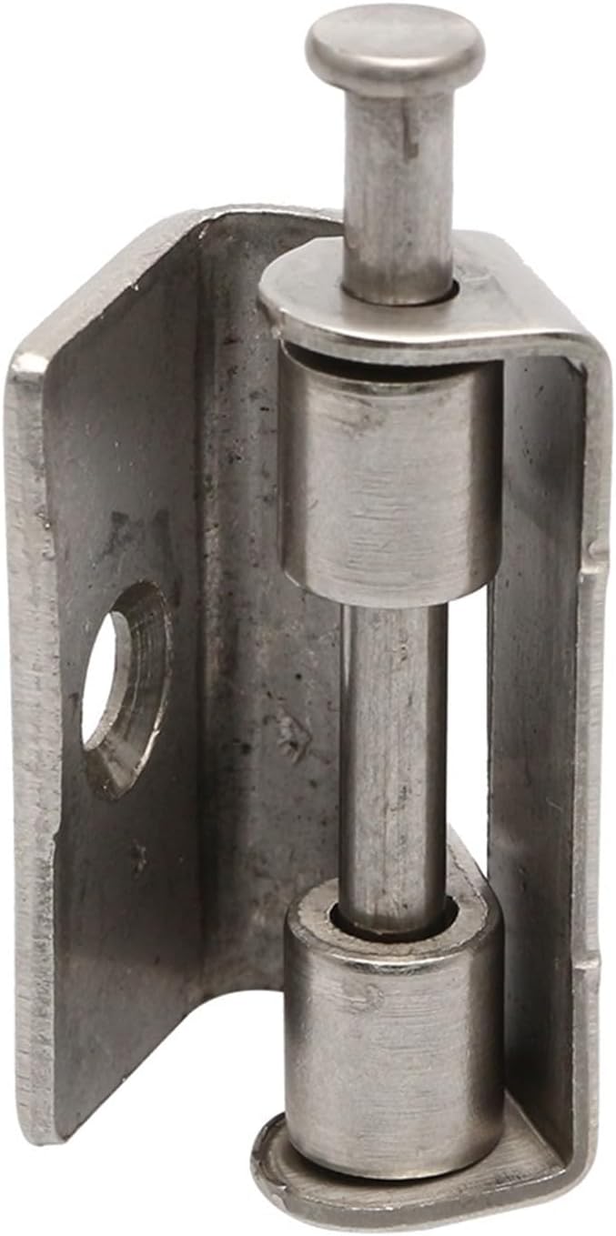 SJ342 48 * 32mm Iron Cabinet Metal Hinge Stainless Gate Latch Heavy Duty Hinges Industrial Hinge 1Pcs