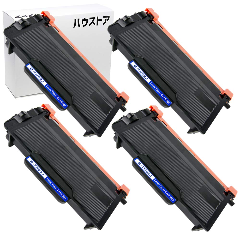 Amazon.co.jp: ブラザー brother TN-62J ブラック 4個セット 互換