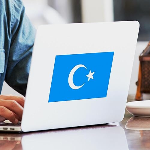 Miniatura 6 de CafePress Uyghur - Adhesivo rectangular para parachoques