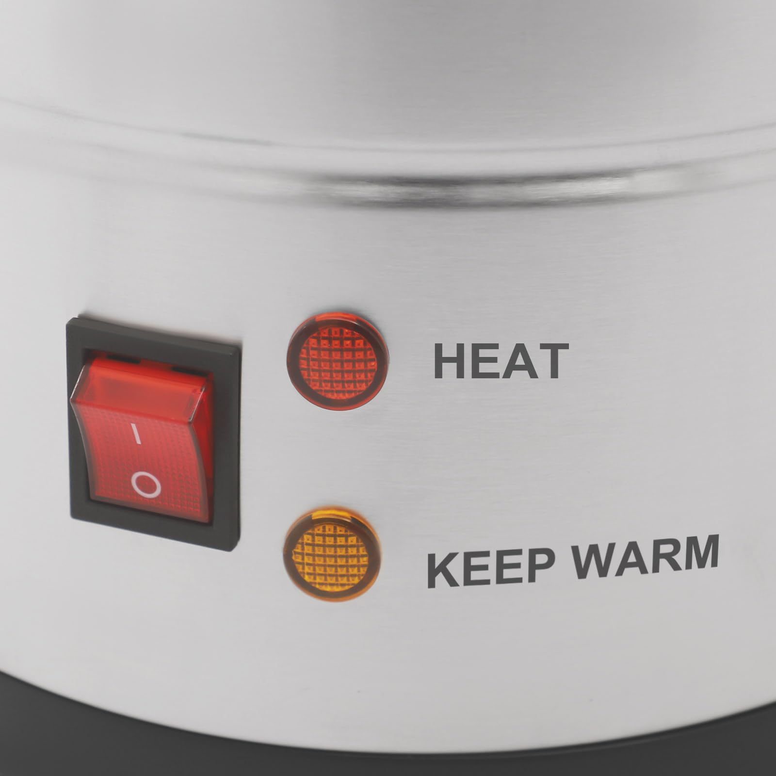 Elektryczny garnek do topienia wosku, z regulacją temperatury (86-230°F), 1800 W, do produkcji świec zapachowych