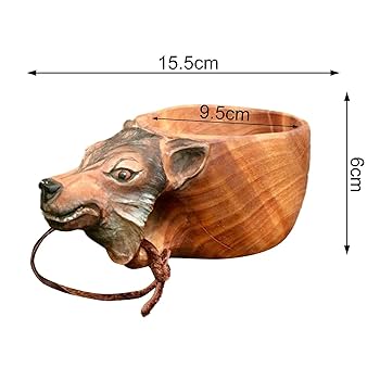 【希少】一点物　ククサ　耐熱加工　キャンプ　カップ 楽天市場】ノーボックス ククサカップ14oz N.BX Kuksa Cup 14oz