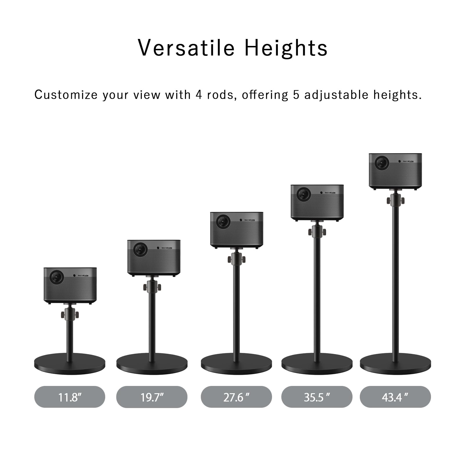 Amazon.com: HIBORI Projector Stand Projector Floor Mount 360