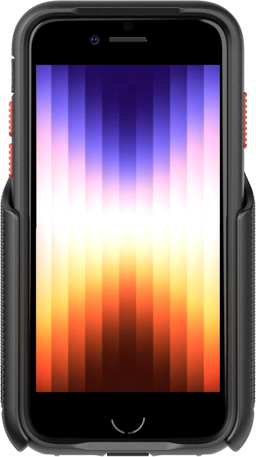 Tech21 Evo Max for iPhone SE 2022 – Ultra-Protective and Rugged Phone Case with Holster and 20ft Multi-Drop Protection