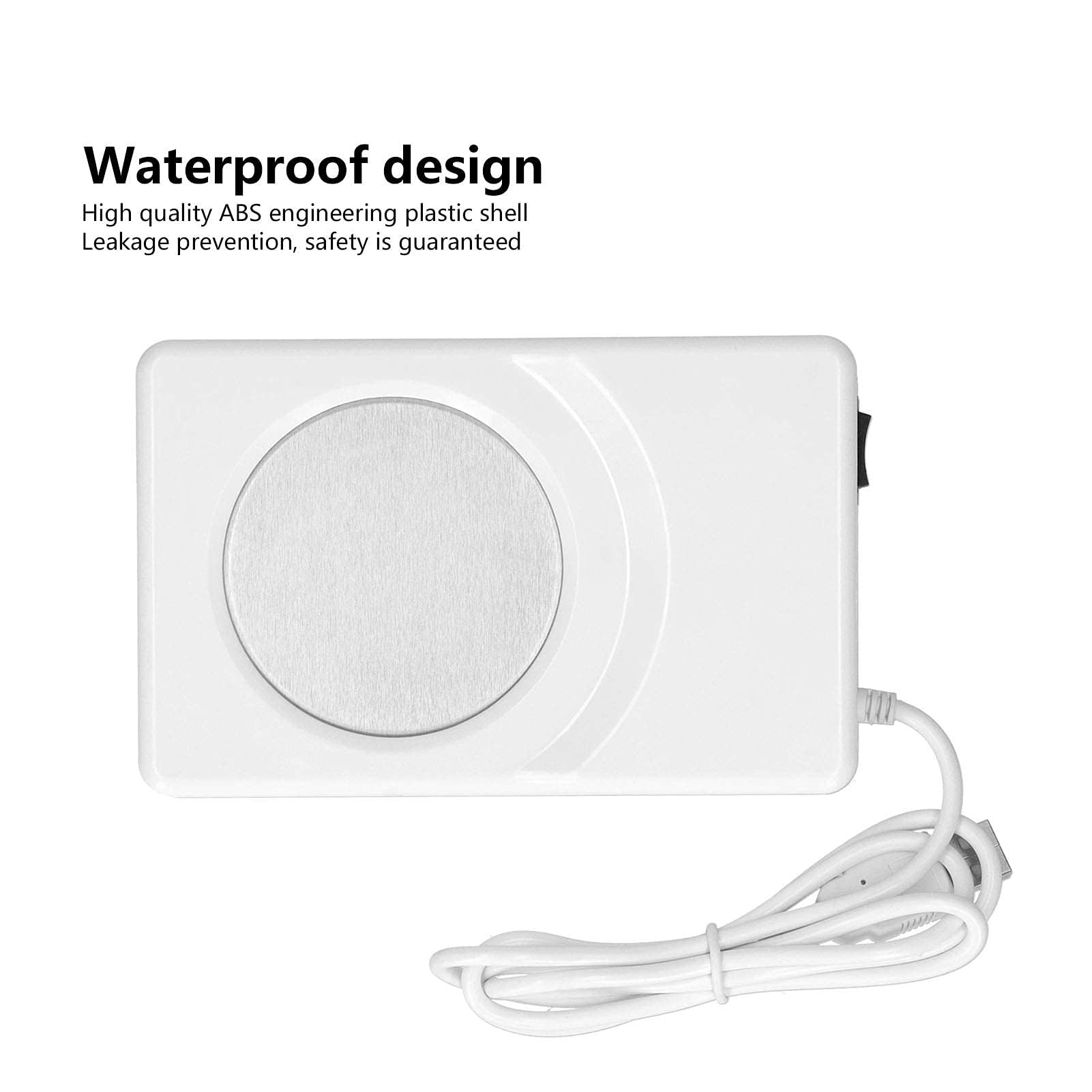Enfriador de Tazas, Enfriador de Bebidas eléctrico Taza Café Té Enfriador de latas de Bebidas Doble Uso USB Mantener refrigerador Posavasos eléctrico Estera de Carga USB para Uso