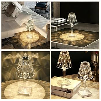 Amazon.co.jp : クリスタルランプ デスクライト ナイトライト