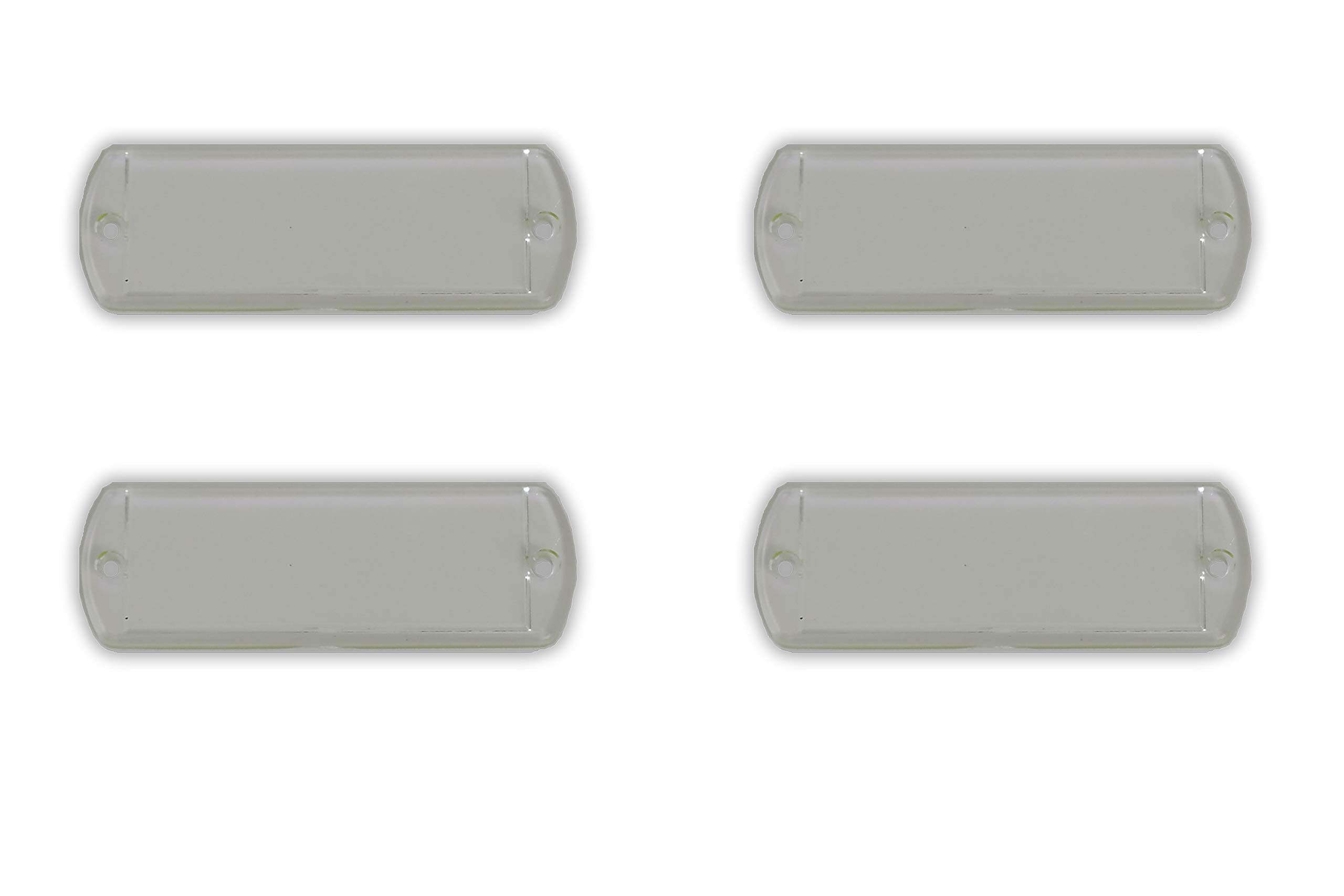 Ferpasa Plastic Card Holder Mailbox 4UD., transparent, Minimalist