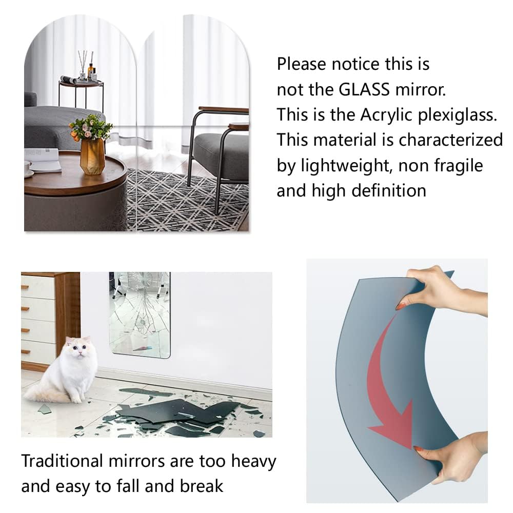 UNBREAKABL MIRO: Full Body Shatterproof Mirror -3 UNBREAKABL MIRO: Full Body Shatterproof Mirror -3