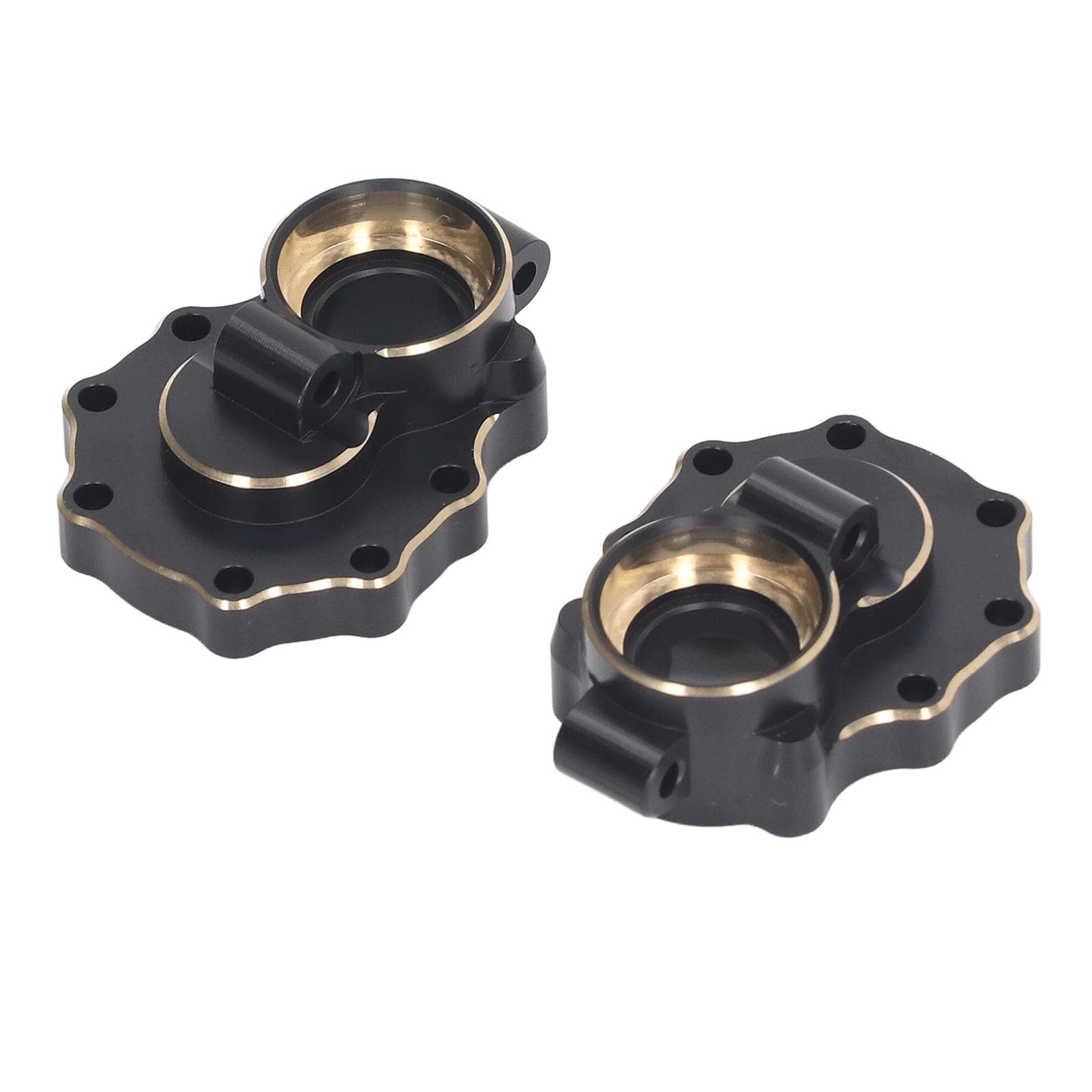 RiToEasysports – Kit Contrepoids Laiton Pour Traxxas 1/10 RC – Essieu Avant Portail – 345 G – Montage Pro