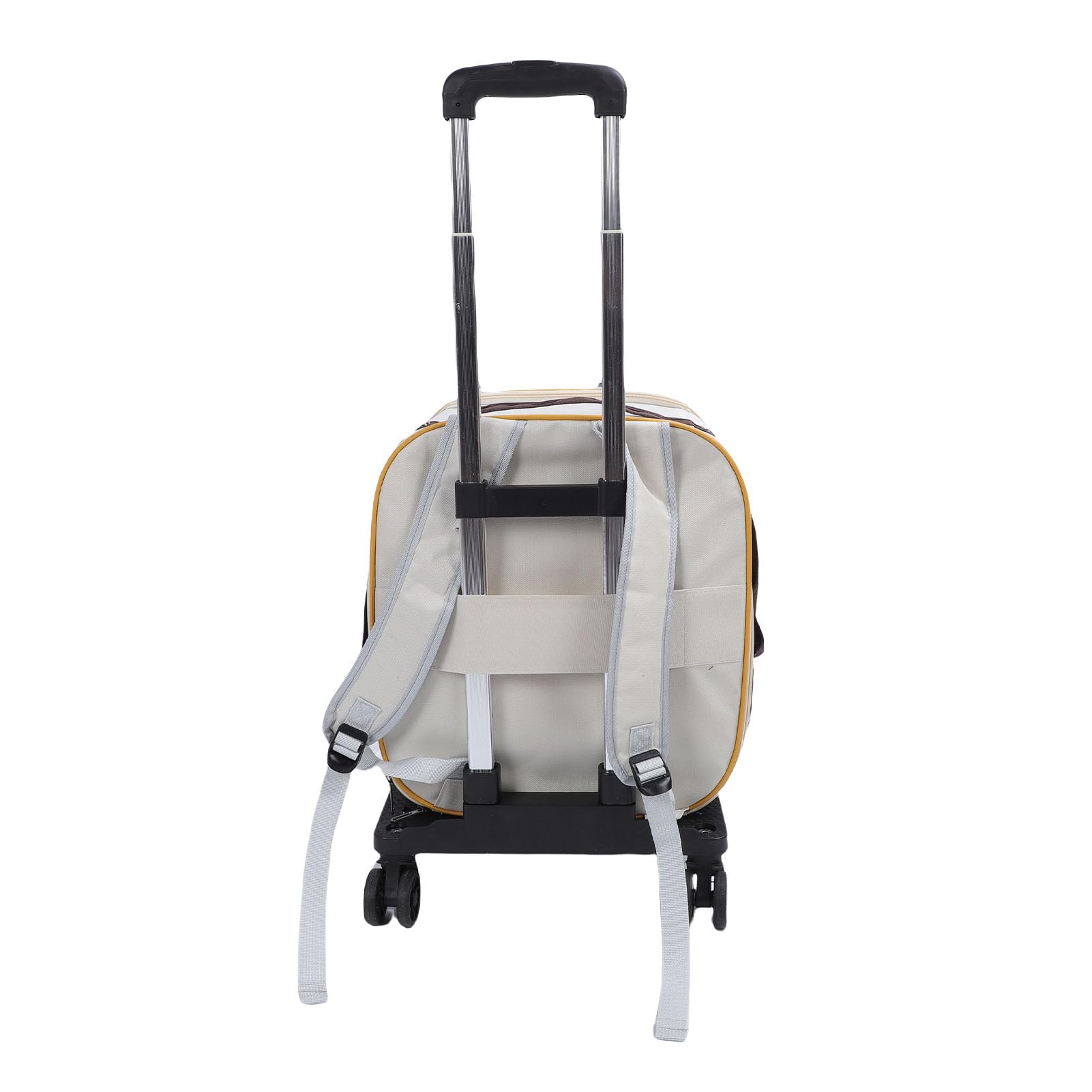 Haofy Rollbarer Haustier- mit Rollen, Oxford-Stoff, Geräumiges Design für Katzen und Hunde (Blue)