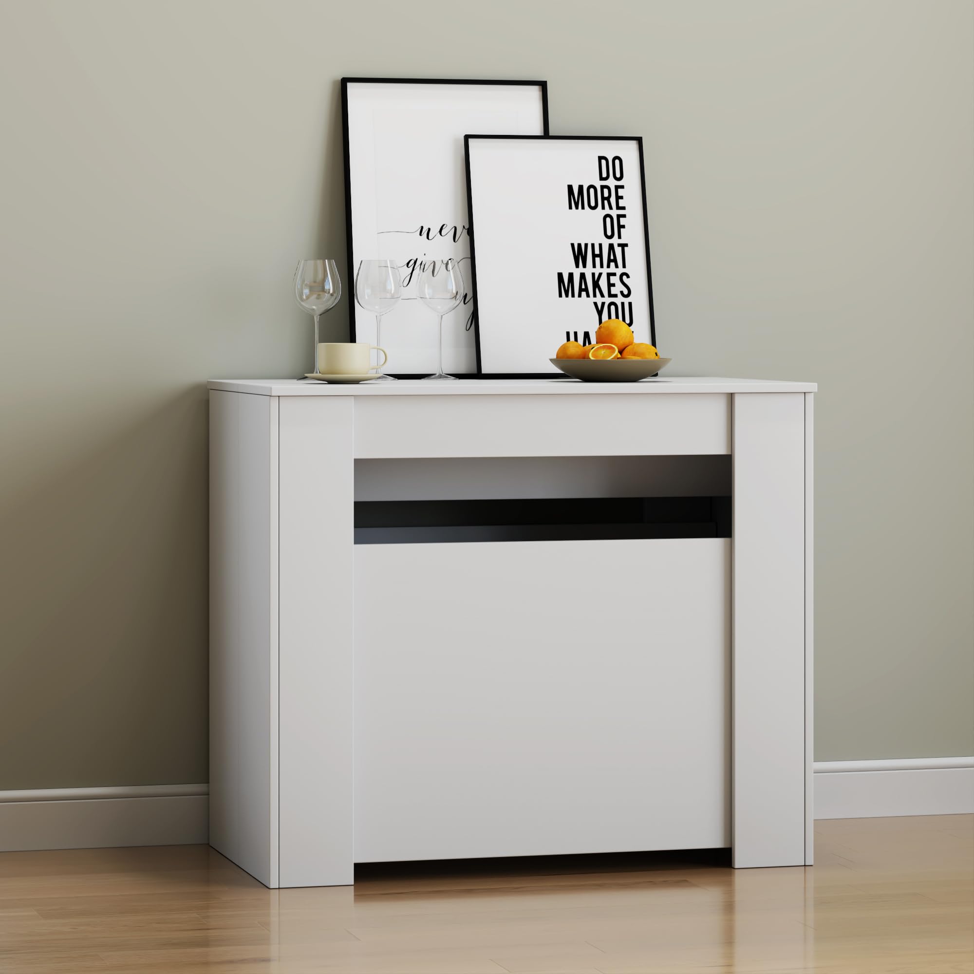 Amazon.com: HOMBIX Transformer Table, Expandable Dining Table for