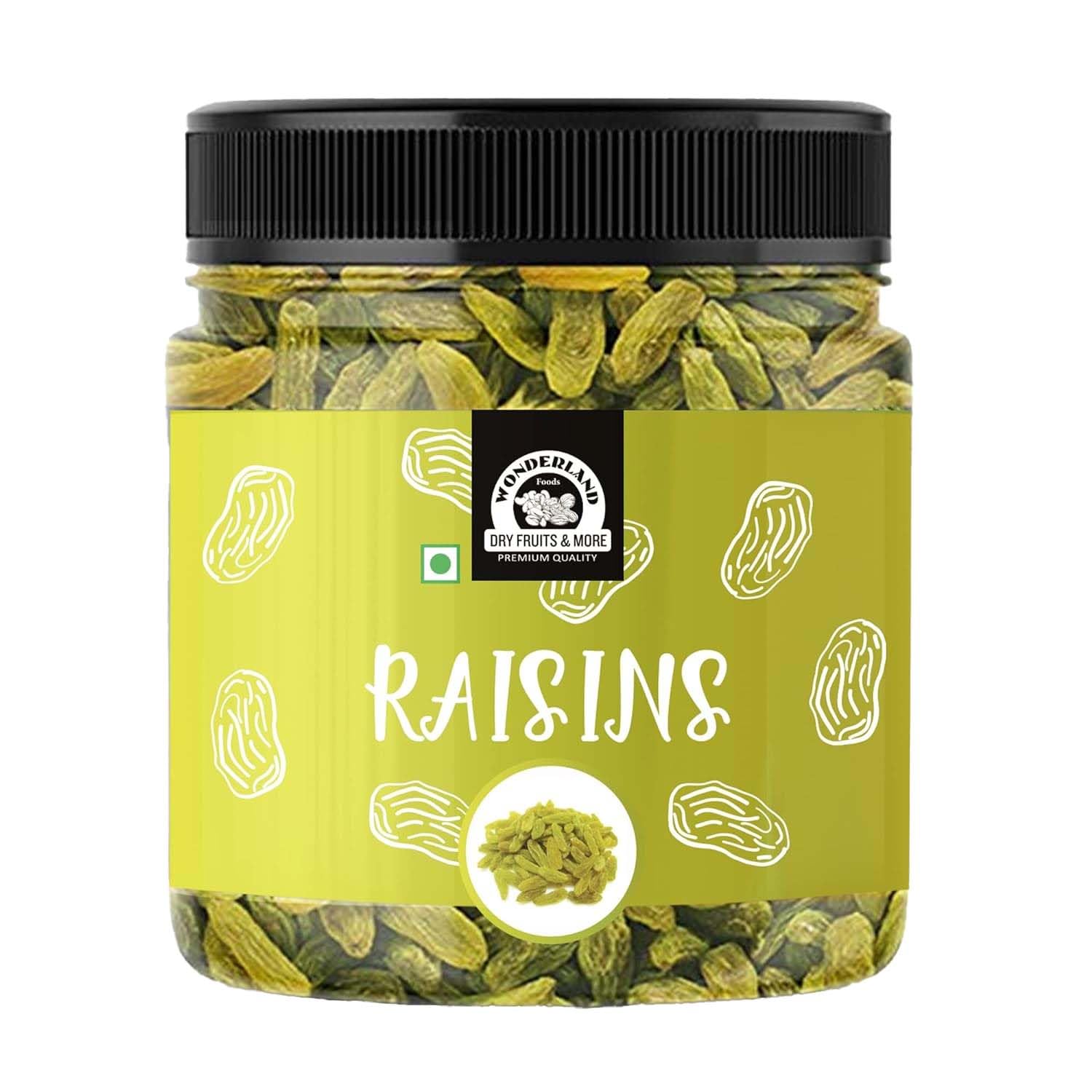 See full amazon price history chart for WONDERLAND FOODS (DEVICE) Plain Green Raisin (Kishmish) Dried Grapes 200 grams Jar WONDERLAND FOODS (DEVICE) Plain Green Raisin (Kishmish) Dried Grapes 200 grams Jar (B09WYGPZ2W) Amazon Price History, Amazon Price Tracker