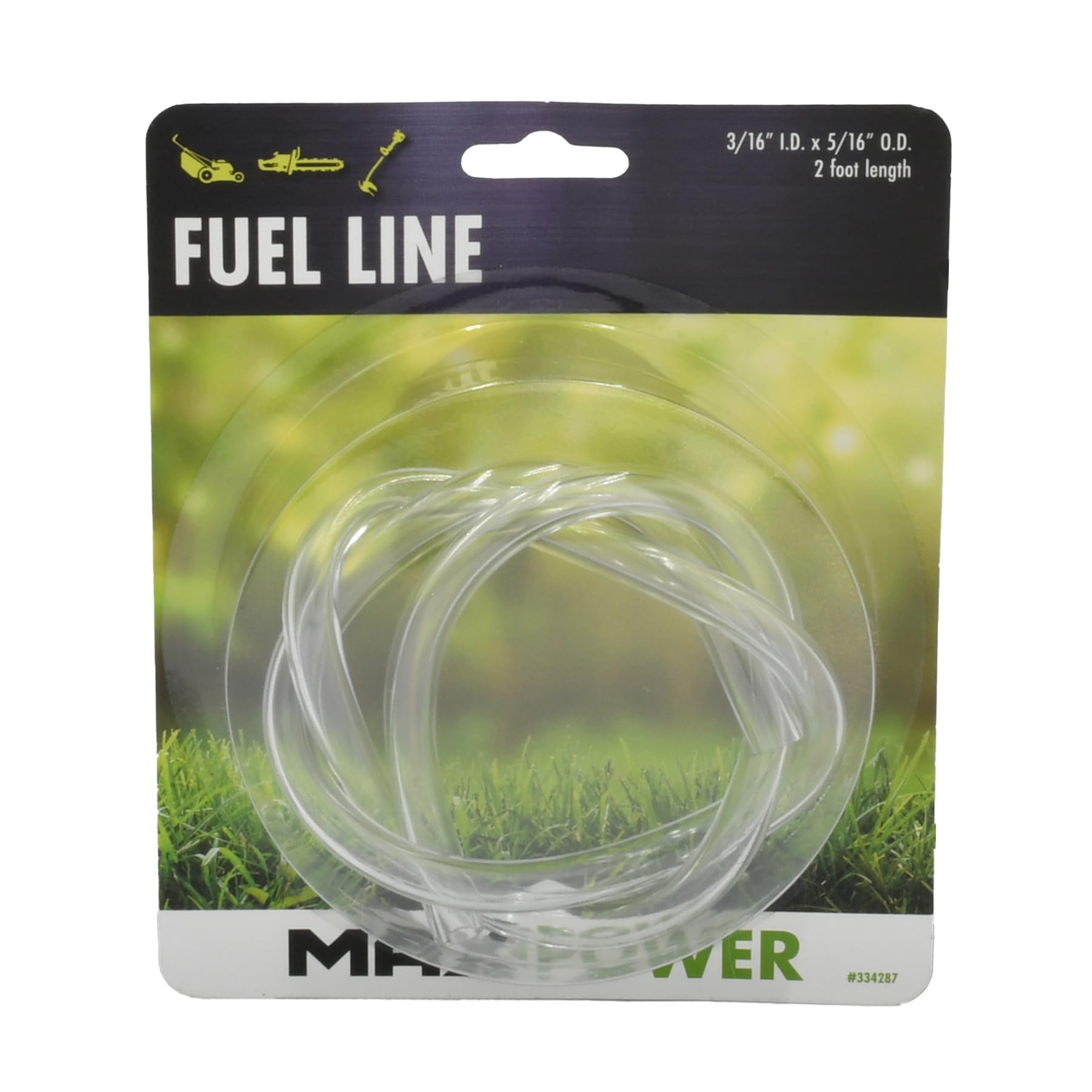 Amazon.com: Maxpower 334287 3/16 Inch Clear Fuel Line, 2