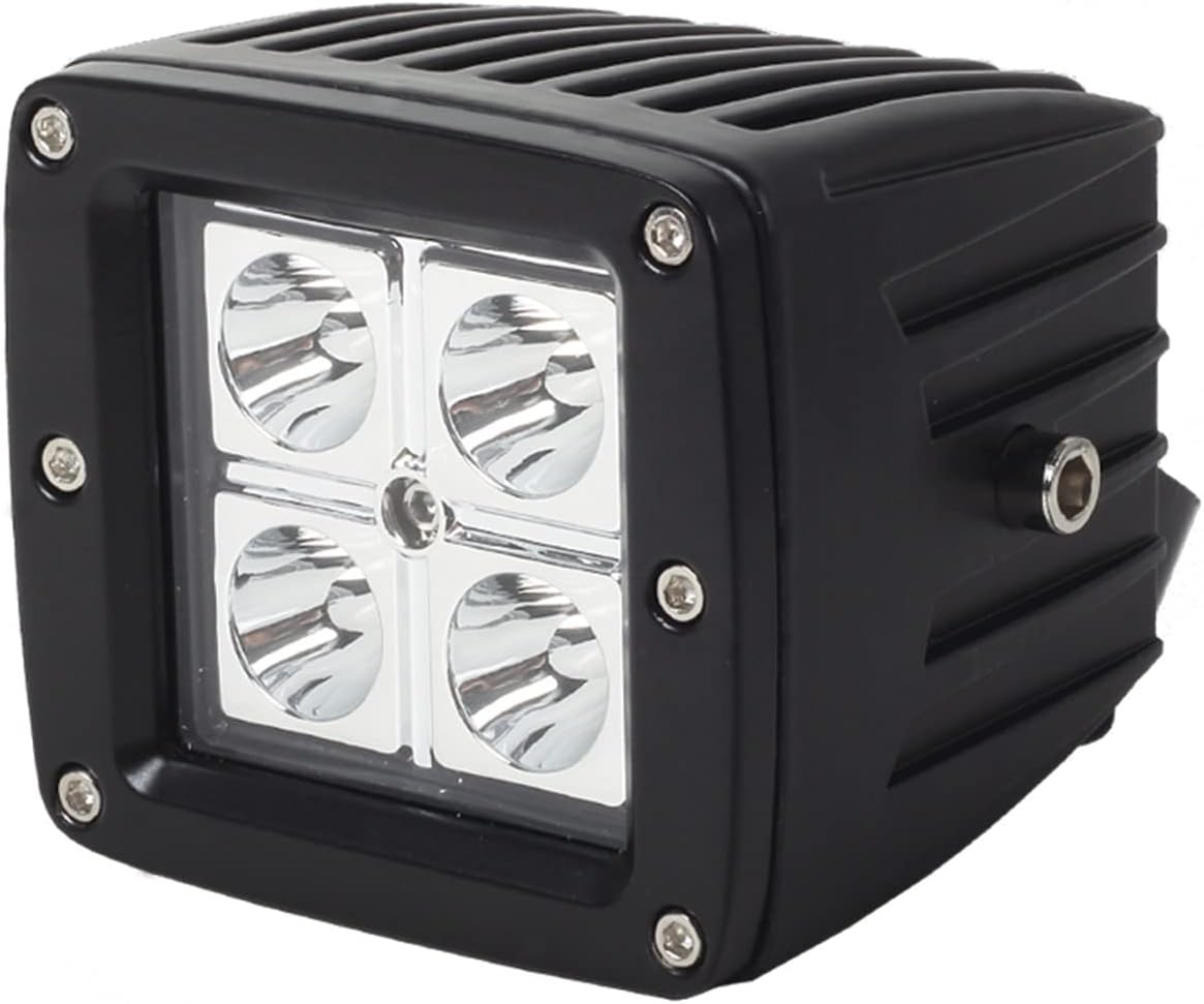 Pilot Automotive 3" Square LED Light Kit with Harness