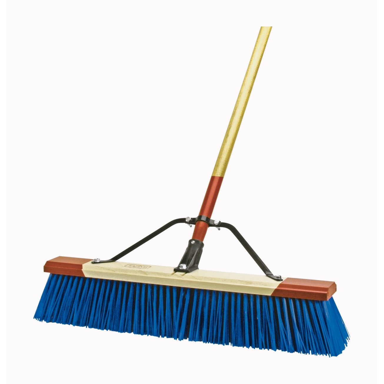 Harper 24 in Rough Surface Synthetic Fabric Heavy Debris Push Broom