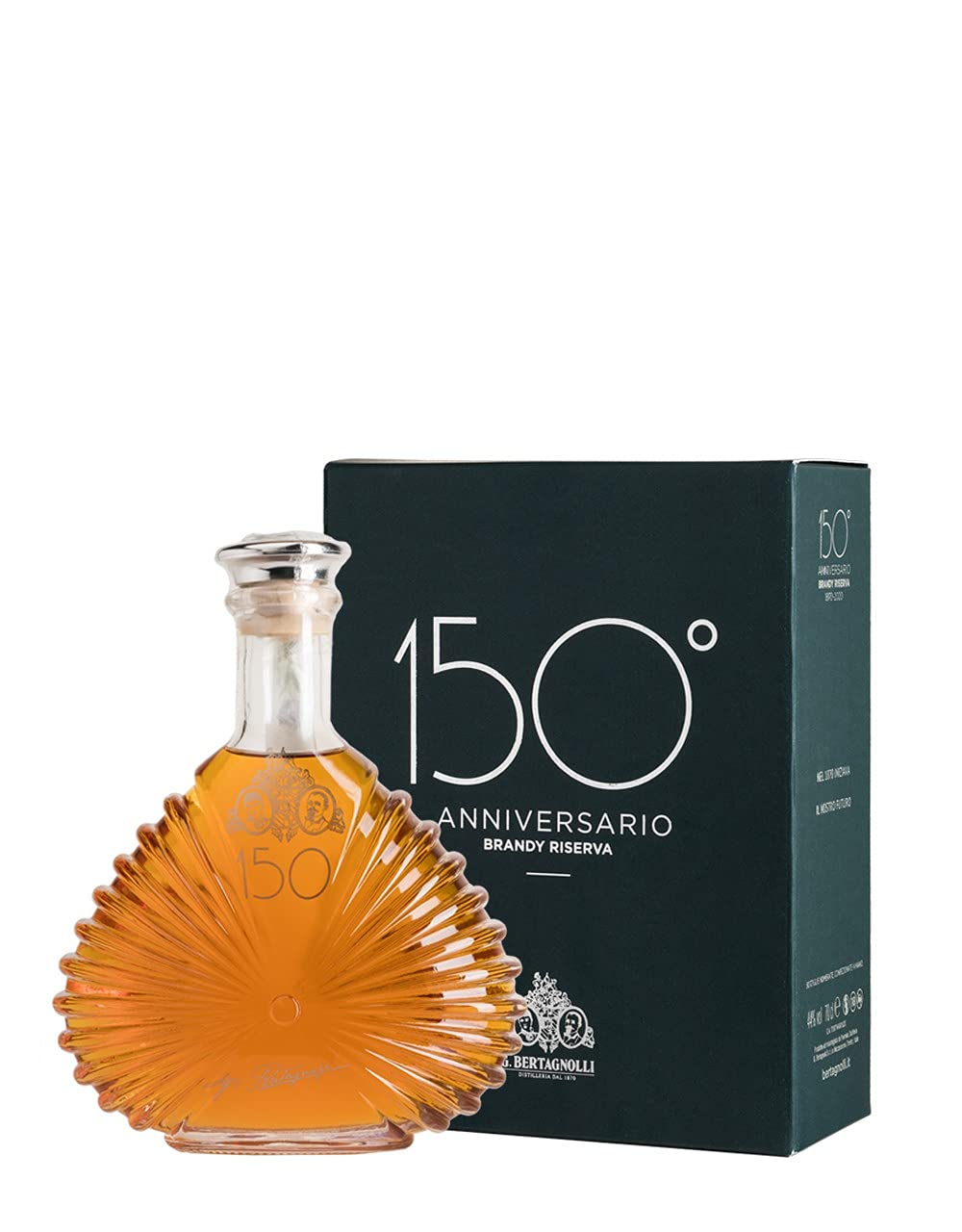 Brandy Riserva 150° Anniversario -BERTAGNOLI- 44% 70 cl