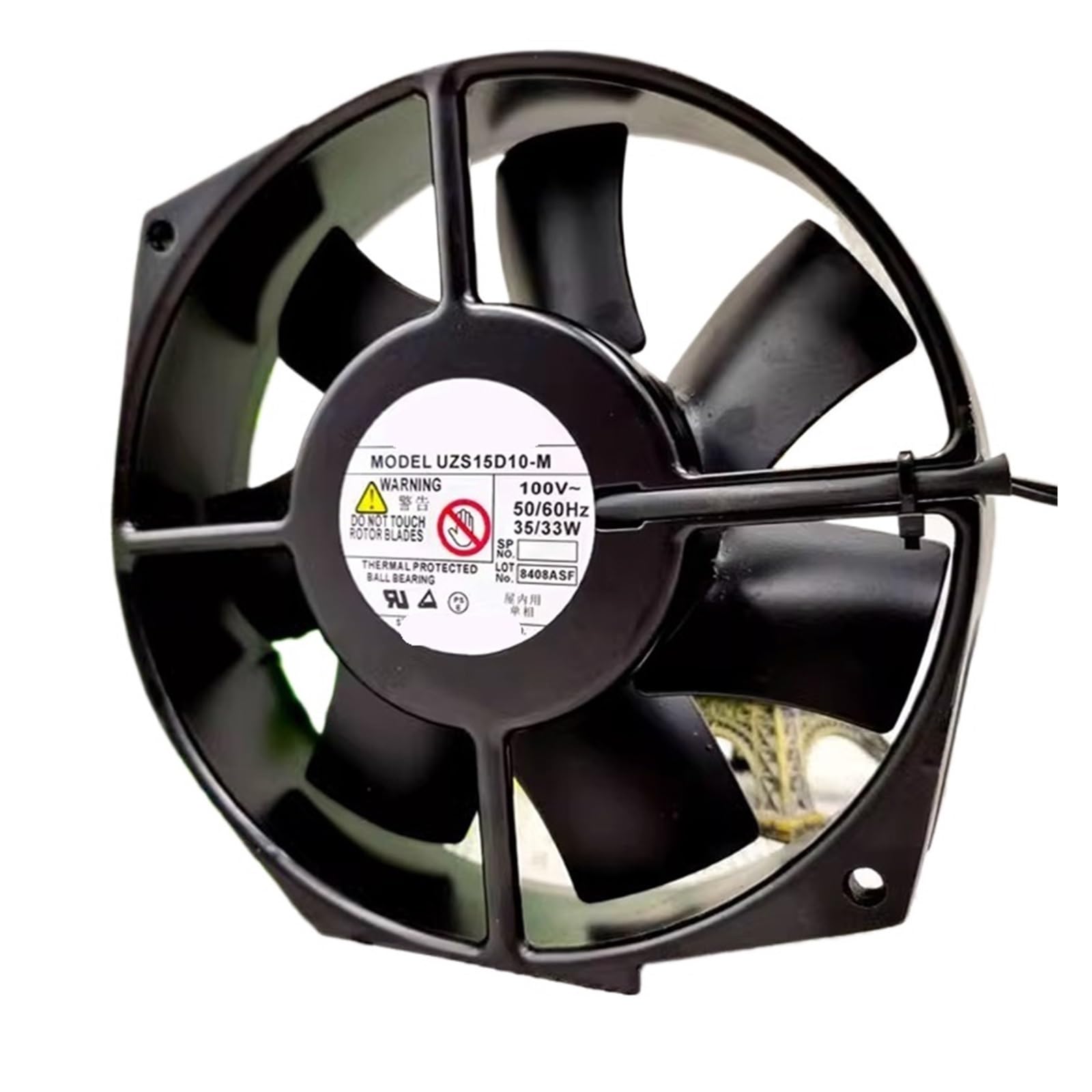 YMUGUEGH UZS15D10-M 100V 50/60HZ 35/33W 17CM cooling fan