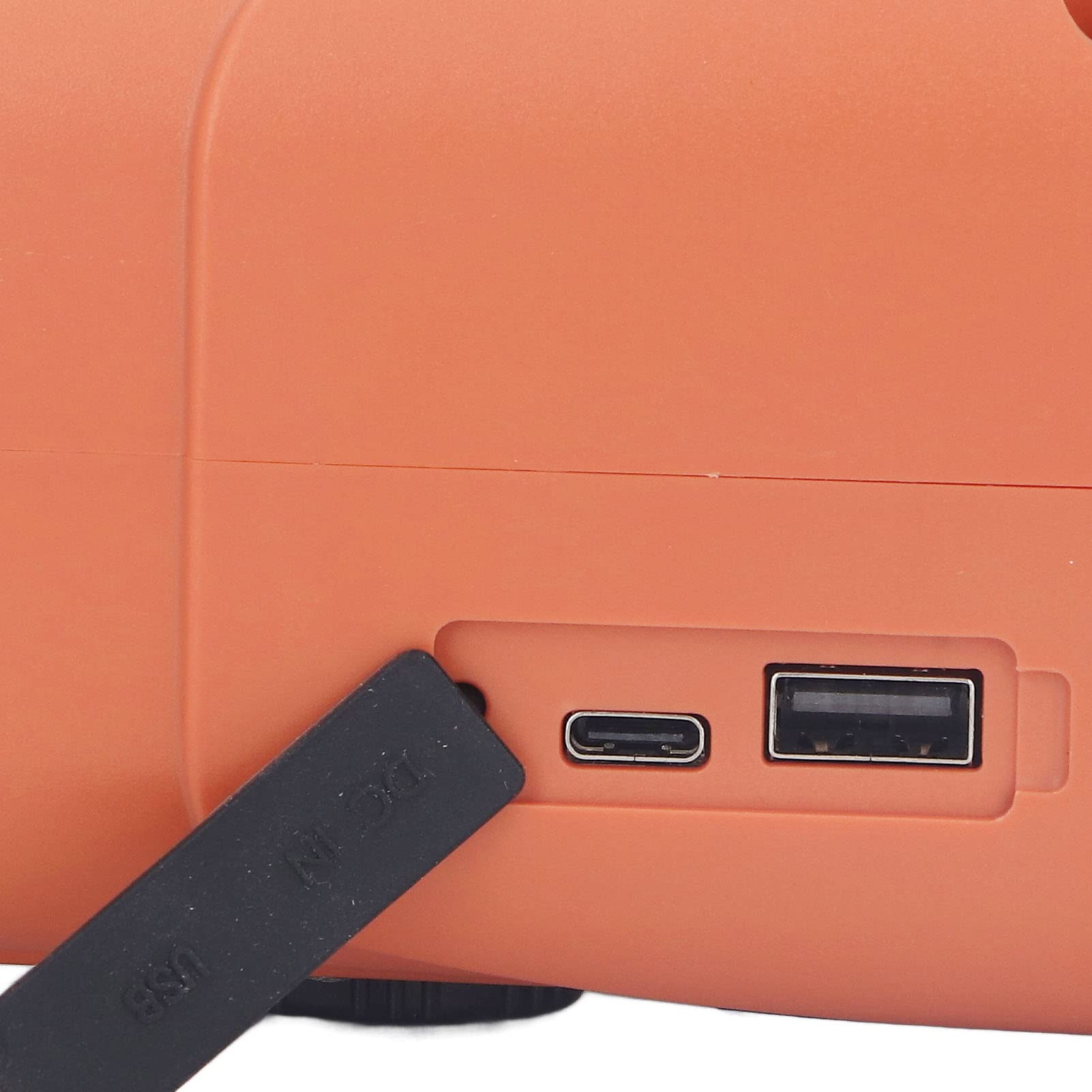 Handkurbel-Solar-Camping-Laterne mit 5000 MAh Power Bank, 2 A Telefon-Lade-Radio-Taschenlampe für das Überleben Im Notfall Im Freien (Orange US-Version 5000 mAh)