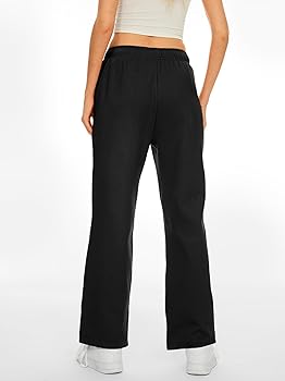 Amazon.com: Women's Fleece Lined Sweatpants - Baggy Wide
