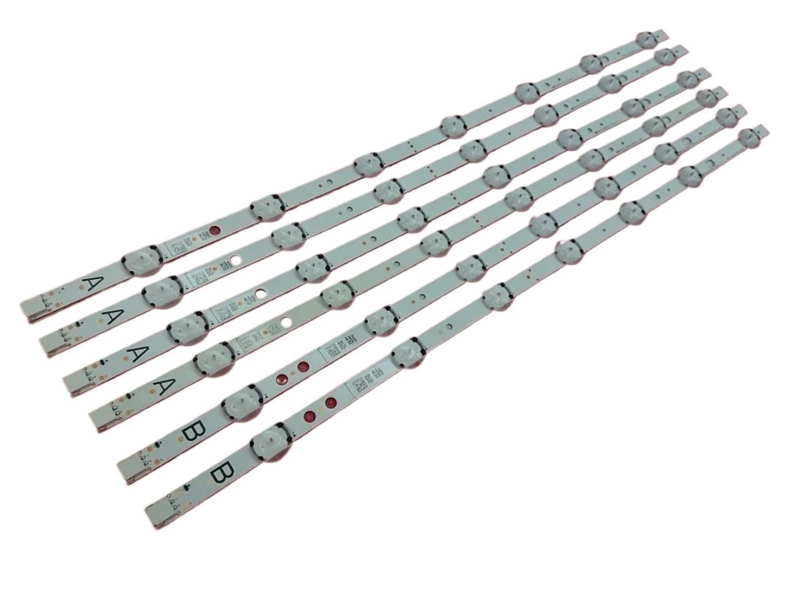 Striscia di retroilluminazione a LED Compatibile for TV 49U5766DB 49U6763DB 49U6663DB 49U5863DB U49H700 VES490QNDL VES490QNDS-2D-U11(2 Kit for 2 TV)