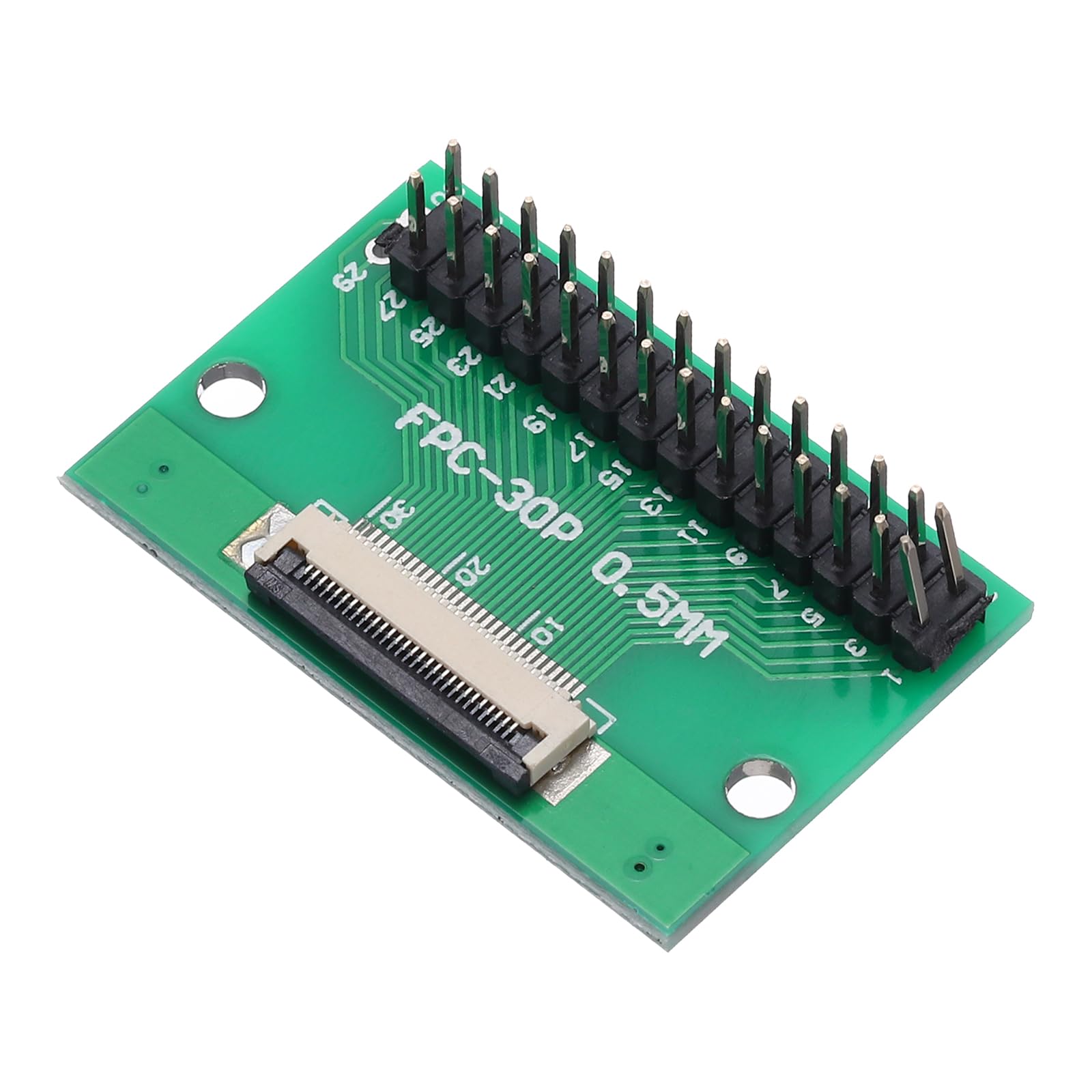 QUARKZMAN 4 stuks FFC FPC 40 pin 0,5 mm jack naar 2,54 mm dubbele firebus-strip header adapter, PCB converter printplaat voor LCD TV / digitale camera's / computers