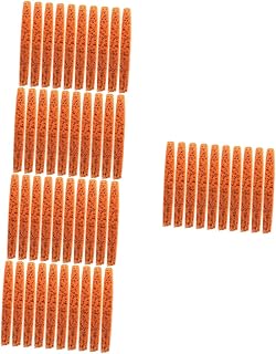 BESPORTBLE Fishing Fake Worm 50 Pcs Luminous Worm Bait Fishing Lures Fishing Stick Worm Gulp Saltwater Fishing Bait Fishing