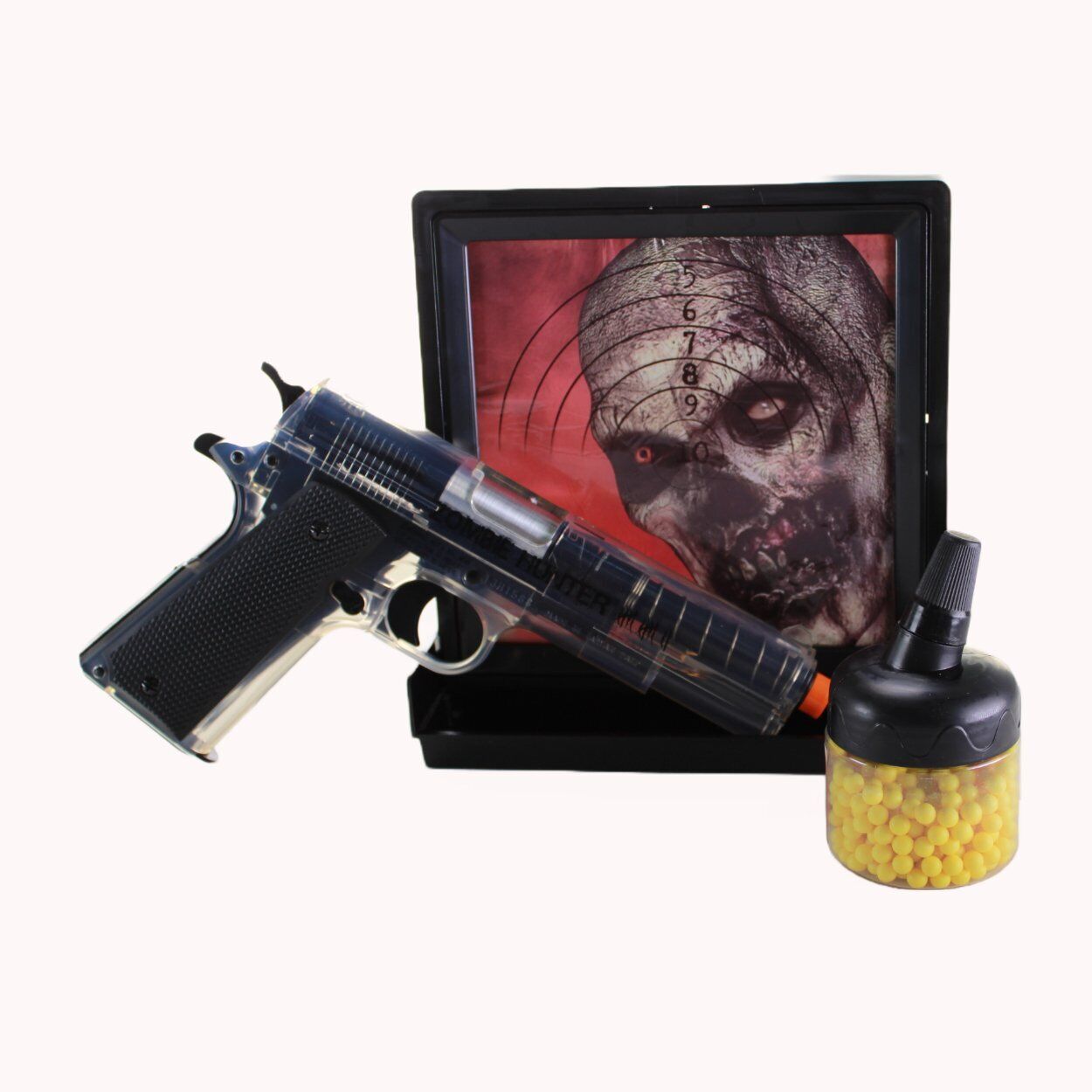 Amazon.com : Zombie Hunter Target Pack with Airsoft Pistol and