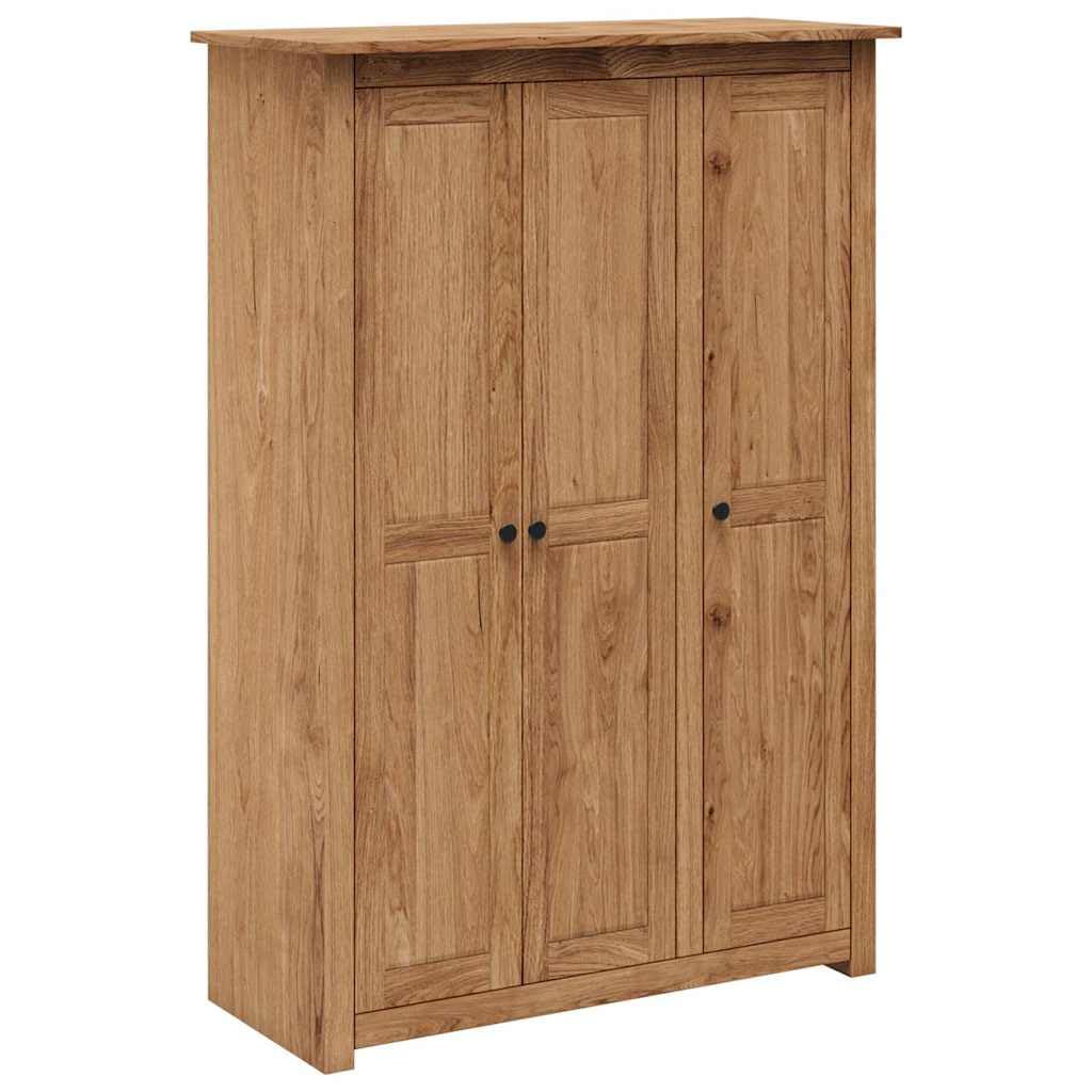 Refined Armario de 3 Puertas Madera Pino Panamá Range 118x50x171,5 cm